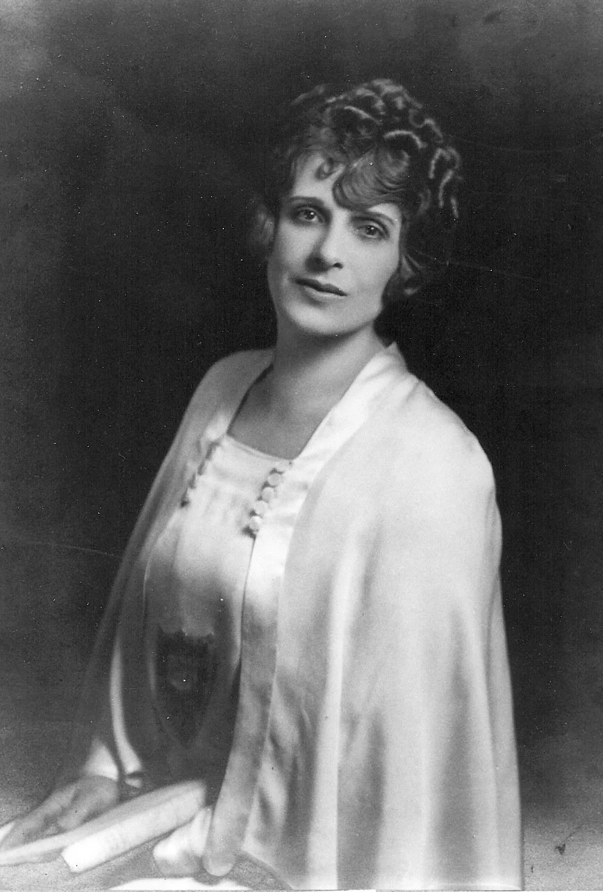 Aimee Semple McPherson, the Mitchell's pastor in the 1920s-early 1930s. Click on the photo for a bio of Aimee's life.