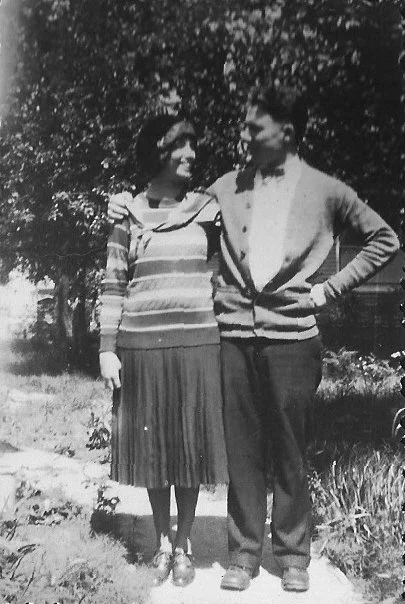 Hubert Mitchell and his wife Helen Pomeroy Mitchell, 1920s