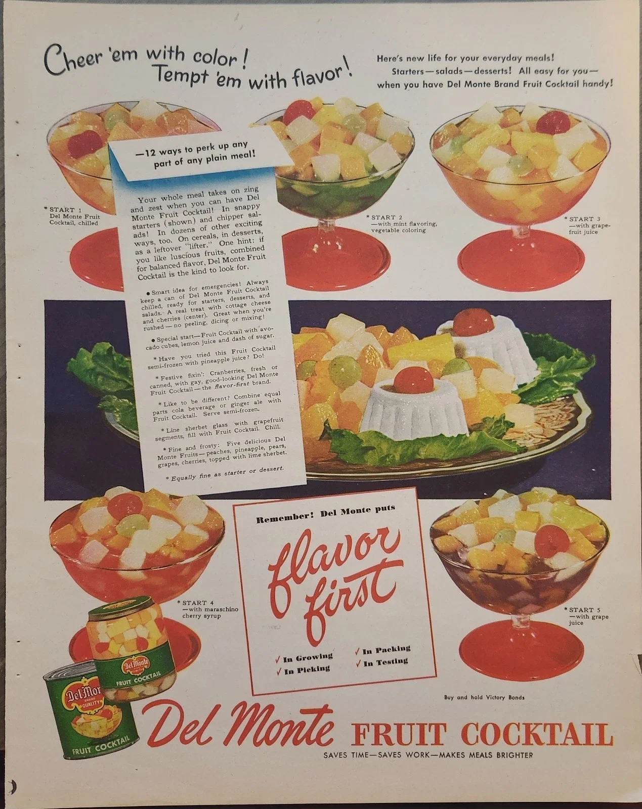 1946 Del Monte magazine ad