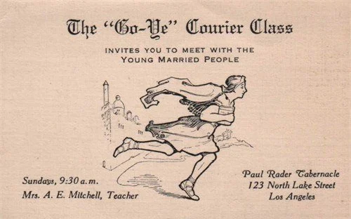 The Go-Ye Courier Class card