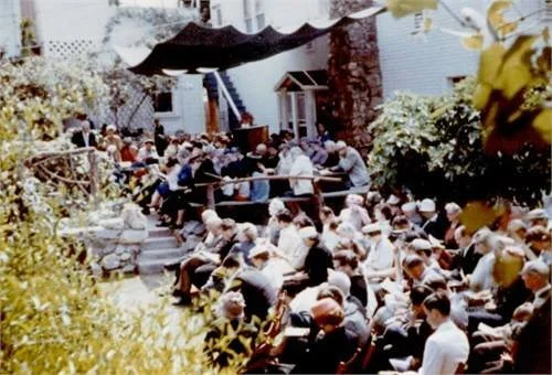 Go-Ye Fellowship Sunday afternoon outdoor service