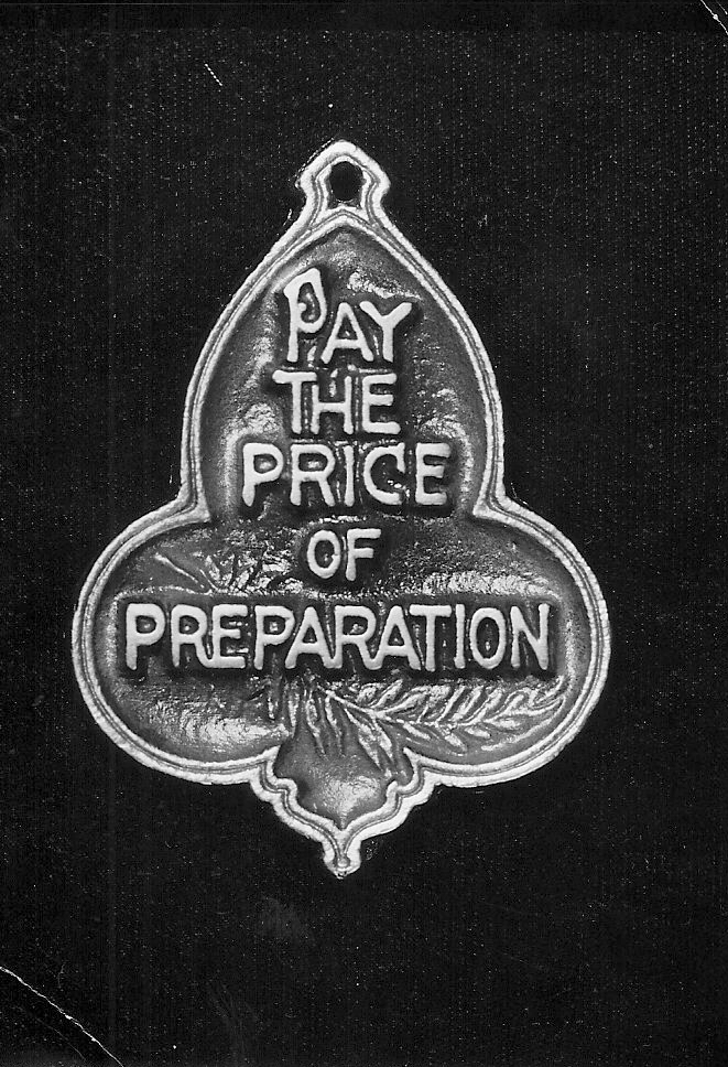 "Pat the Price of Preparation"