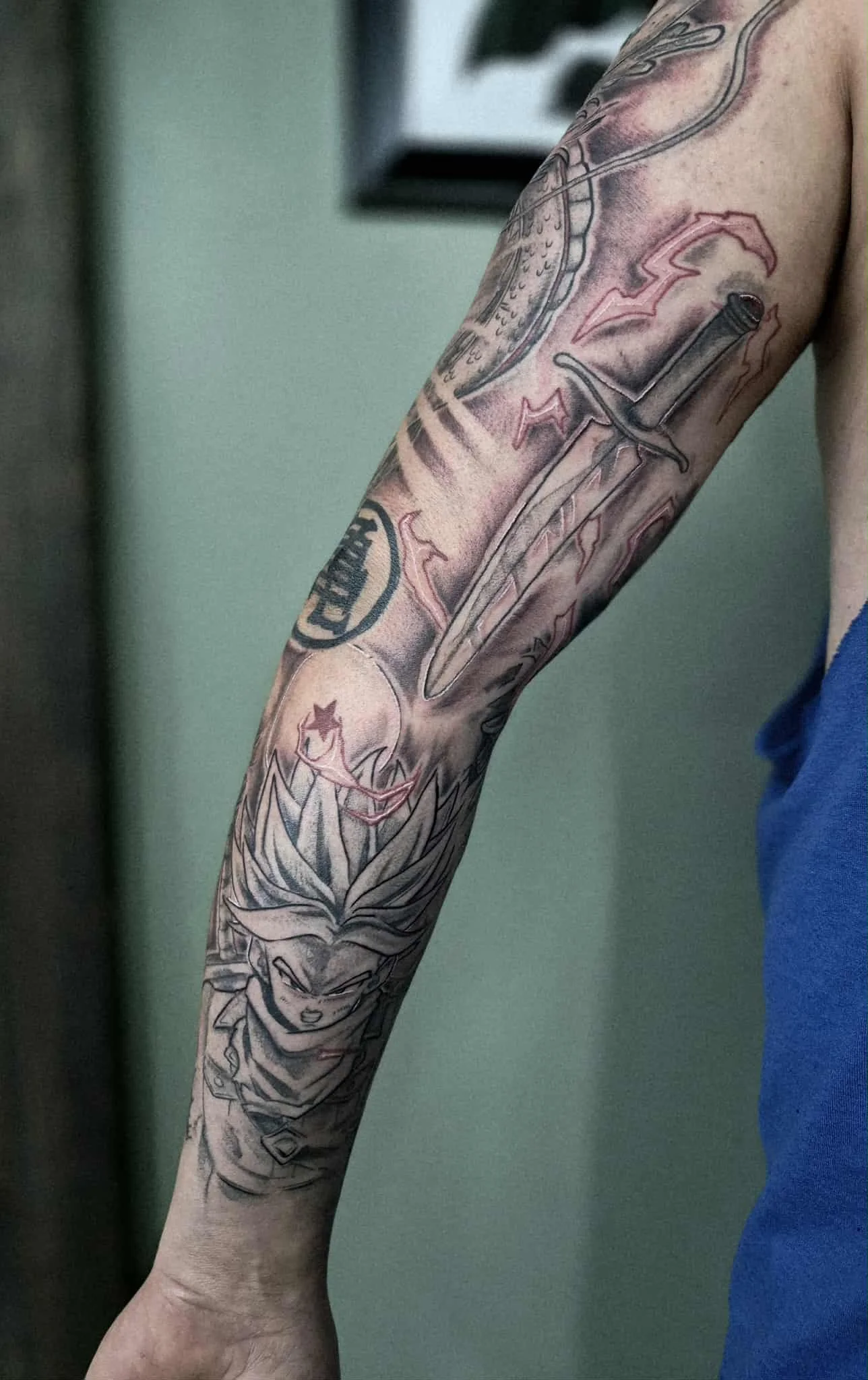 Autumn Dennis Tattoo - Robbie Morrison - Dragon Ball Z