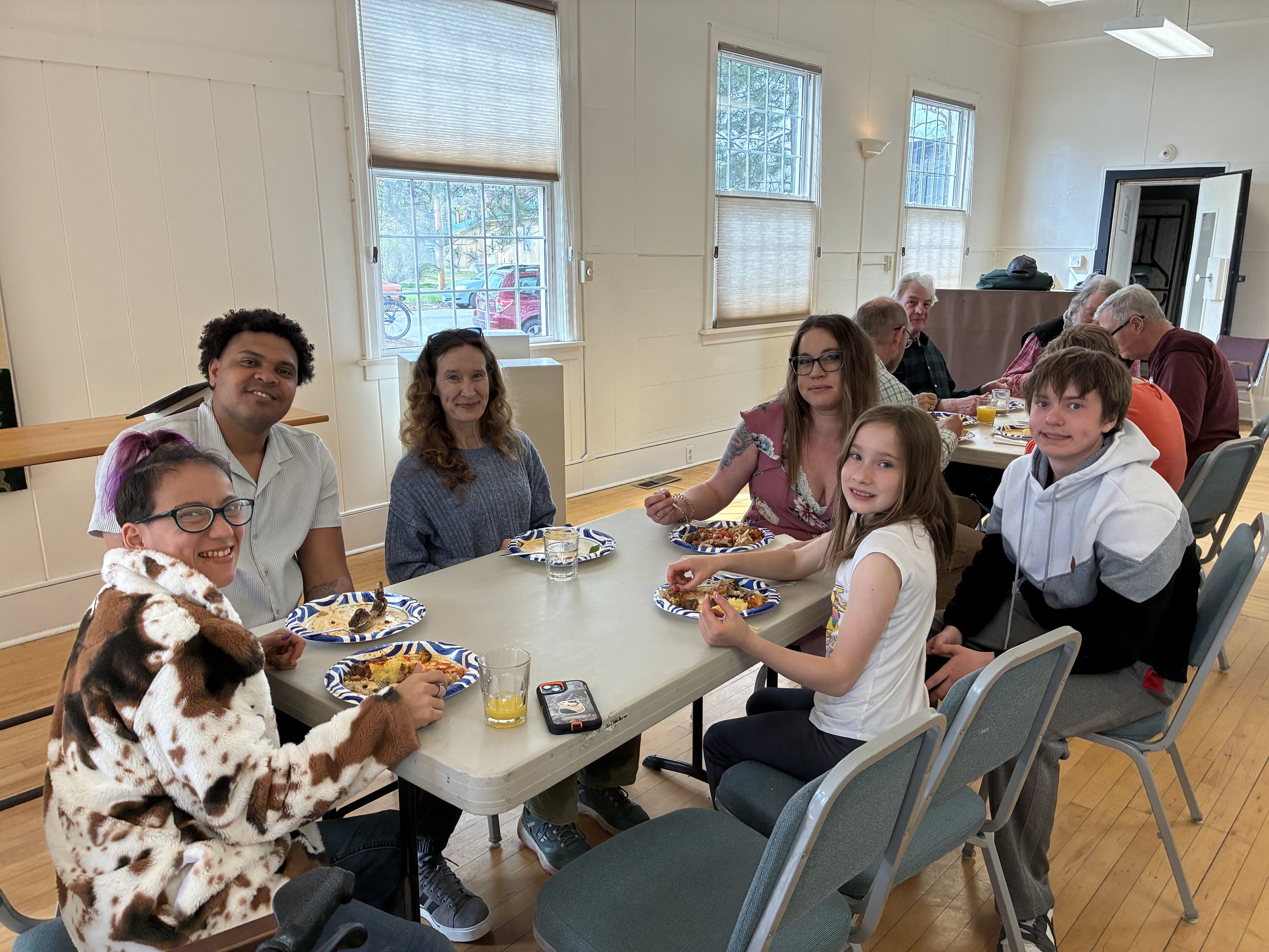 Community, family and friends