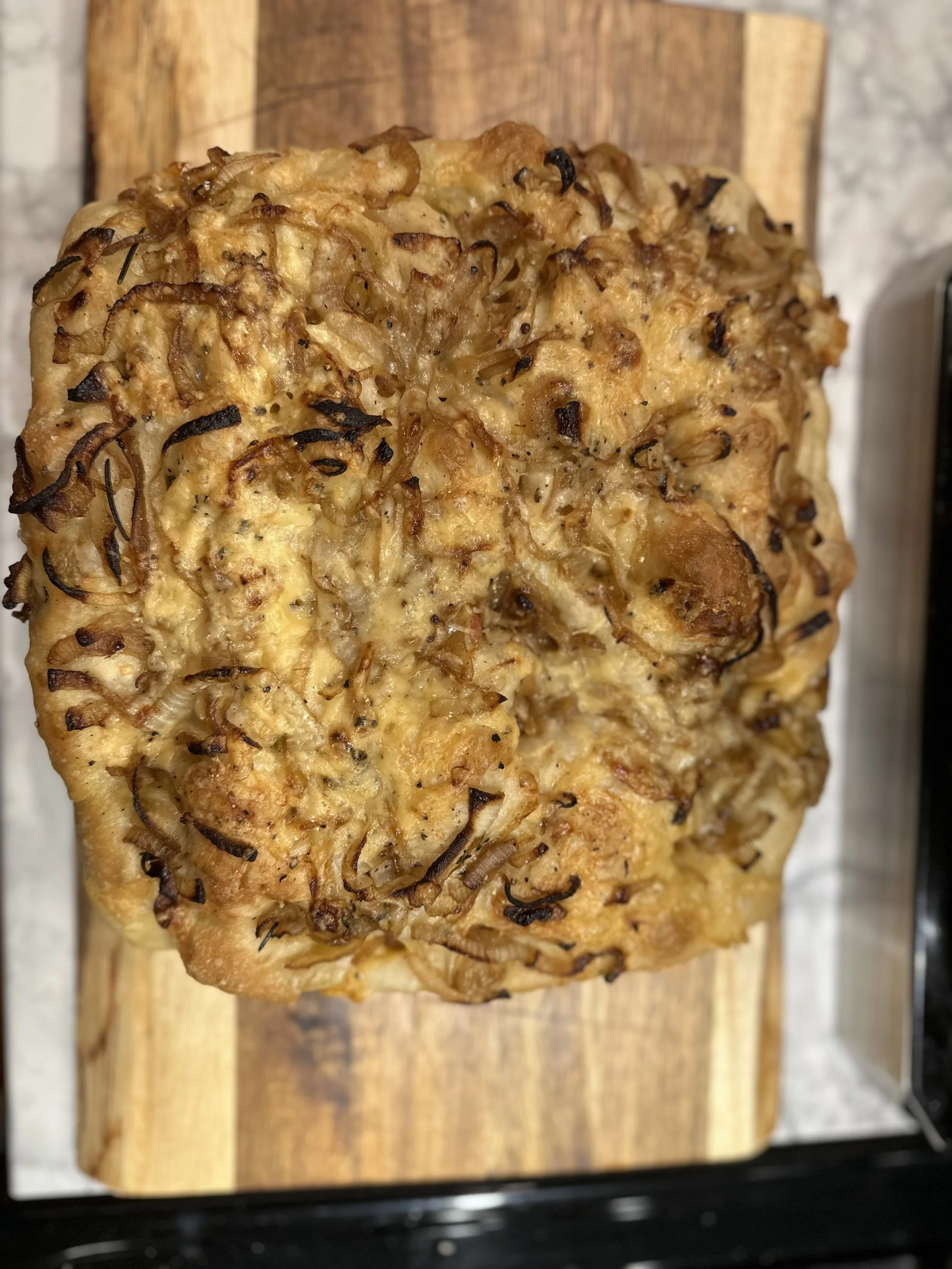 French Onion Focaccia