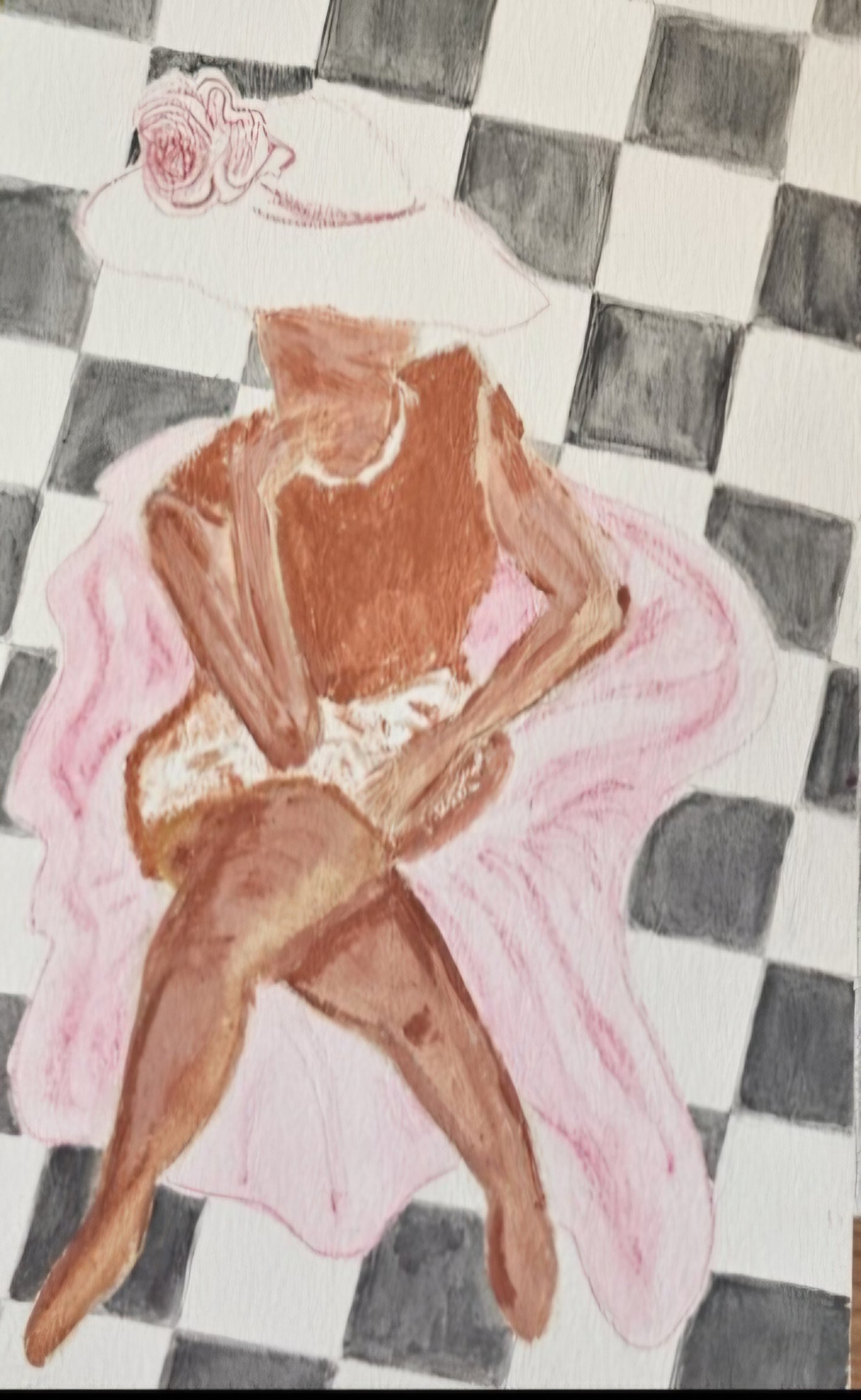 Sitting Lady