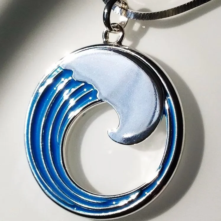 Blue Wave Era Pendant
