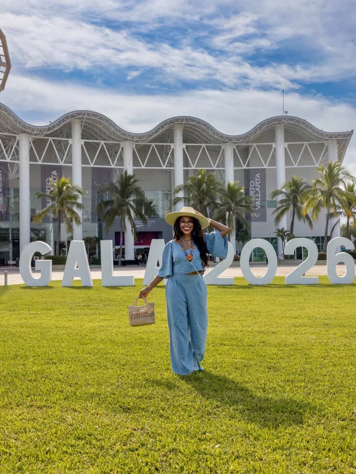 Destination Dressing at its finest🩵@kinyaclaiborne
@styleandsociety stuns🤩in our Blue Envy Set while
celebrating culture &amp; sustainable style in Puerto Vallarta 🇲🇽 at the annual travel &amp; tourism GALA26 @visitpuertovallarta #italiaacollecti