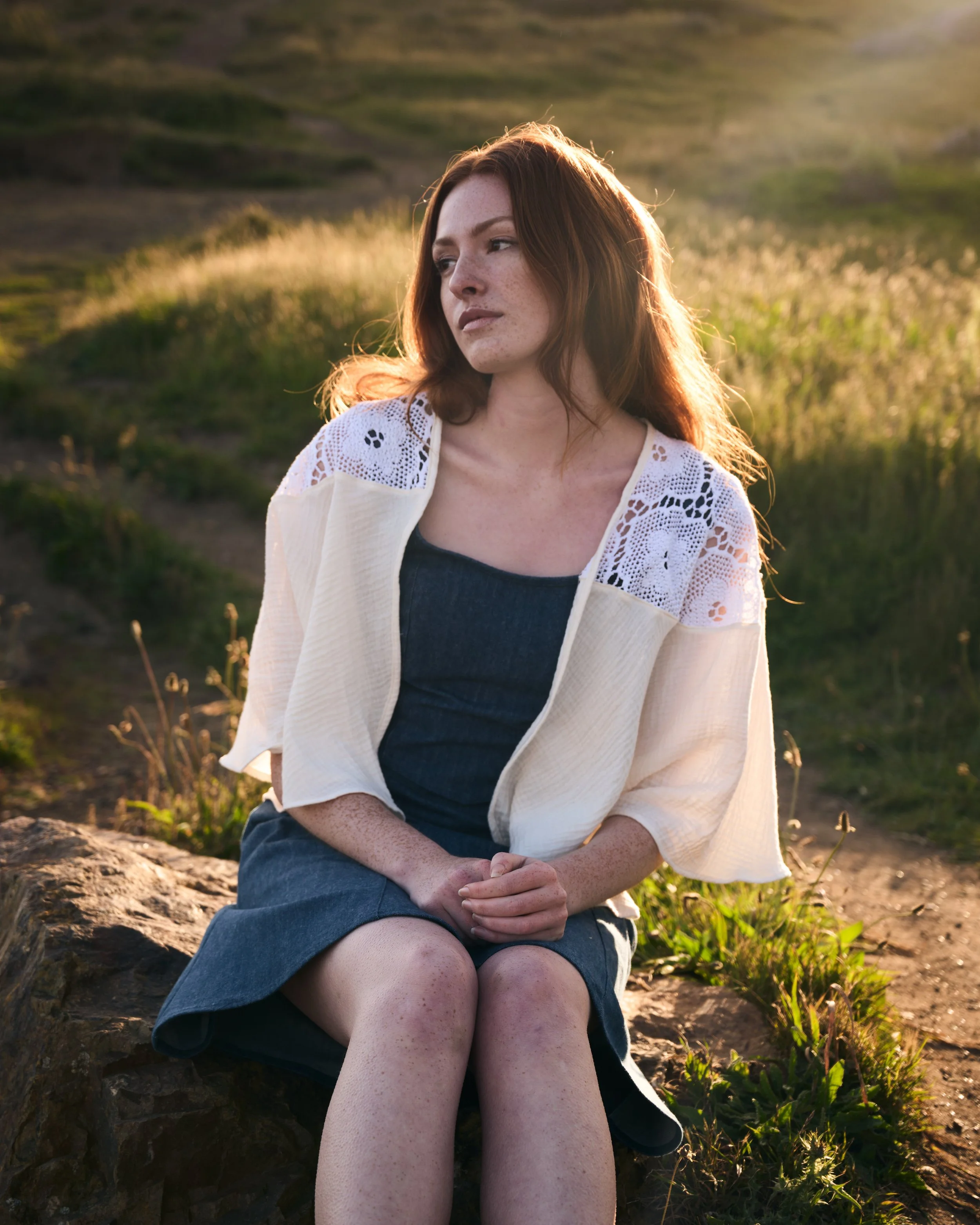 Seashell Crochet Cape