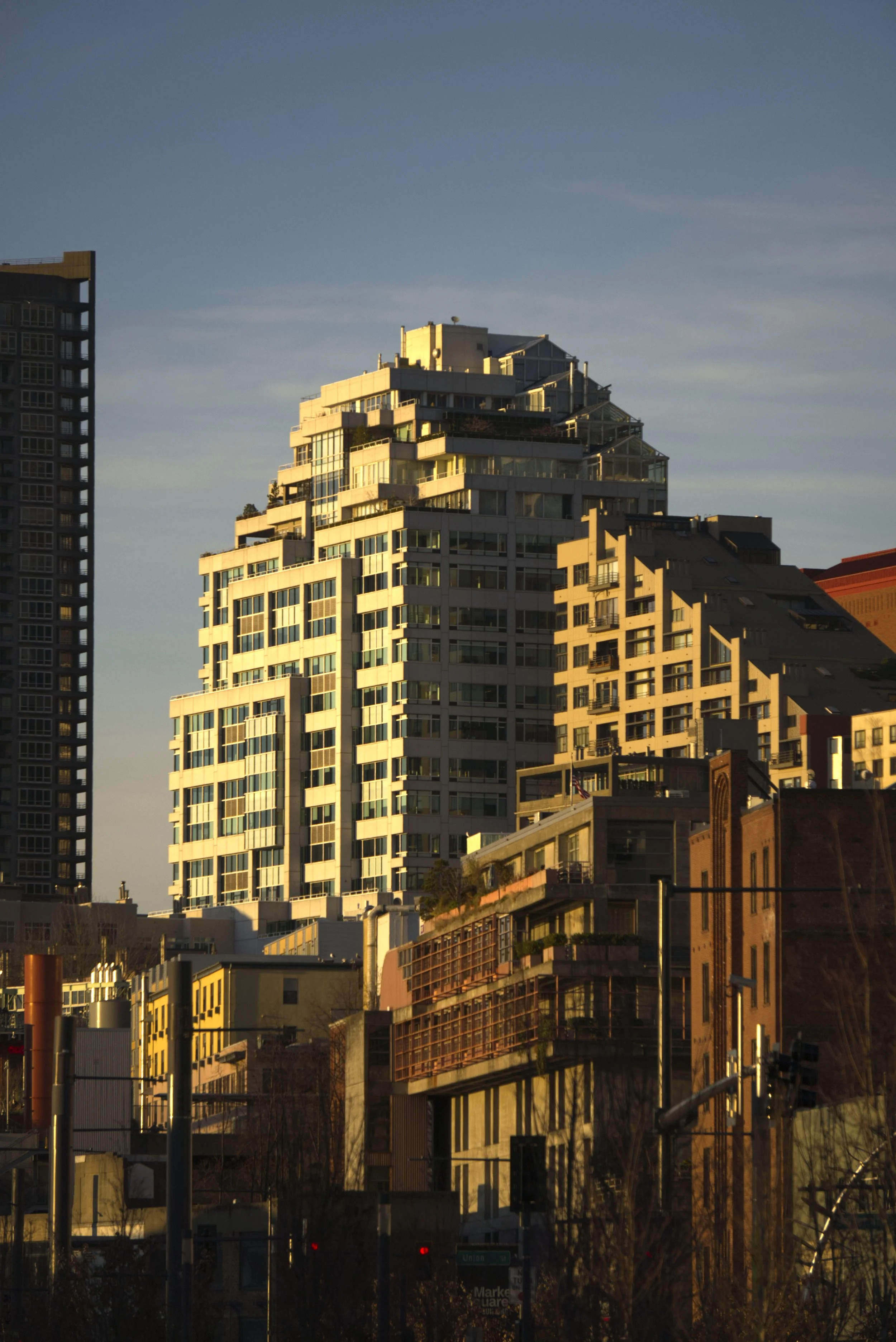 Building during Sunset Photo Digital Download