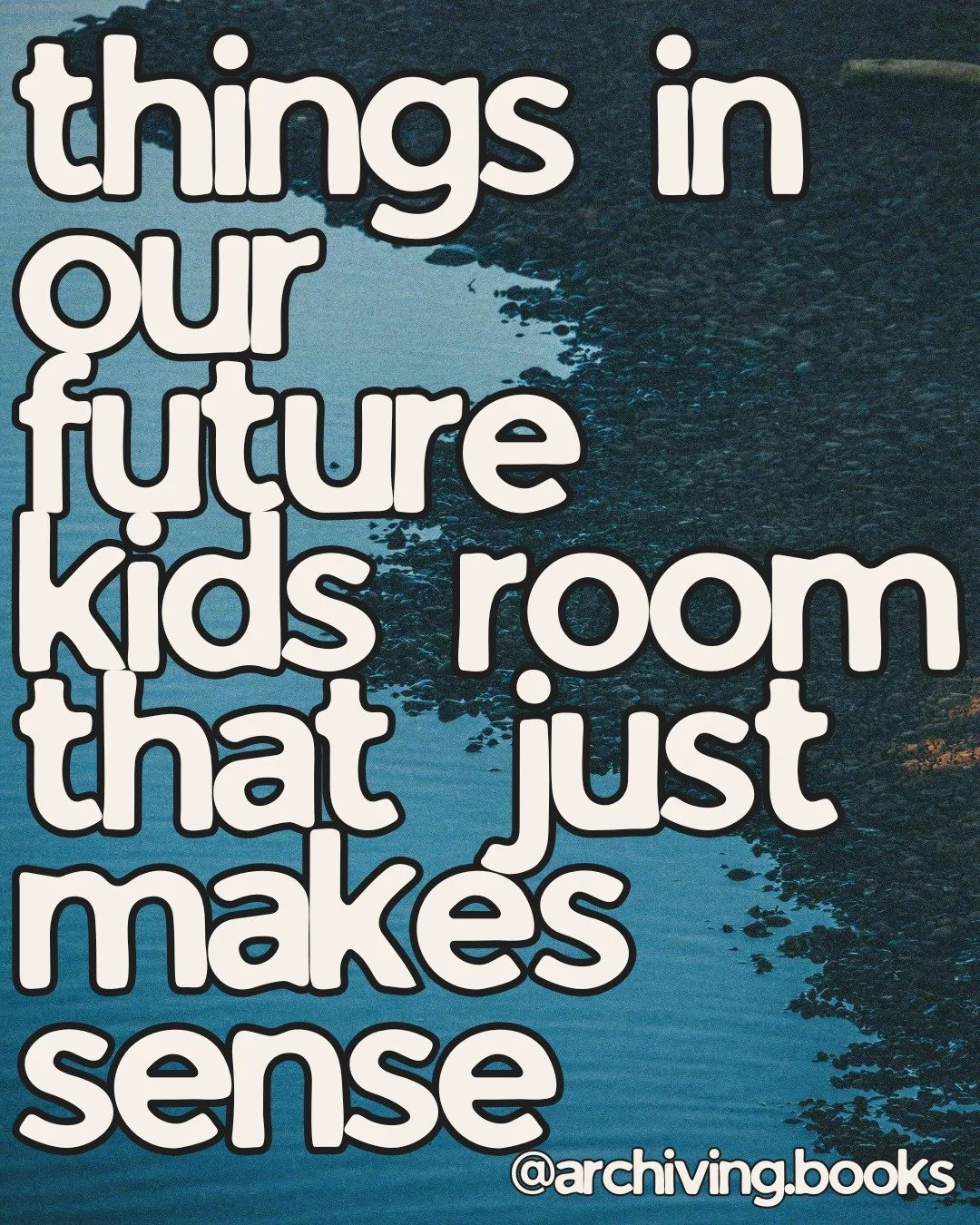 i swear i'll post book stuff again, i just am also thinking about how i'm going to be a dad* in like a month :)