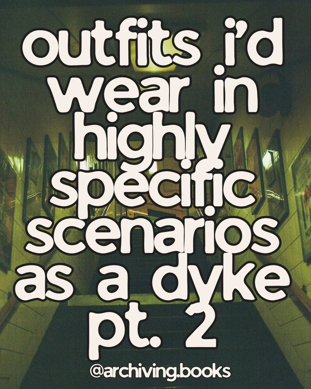 had requests to do a pt.2 so here's some more highly specific scenarios i imagine i'll be in; not pictured in most of these slides is my inhaler