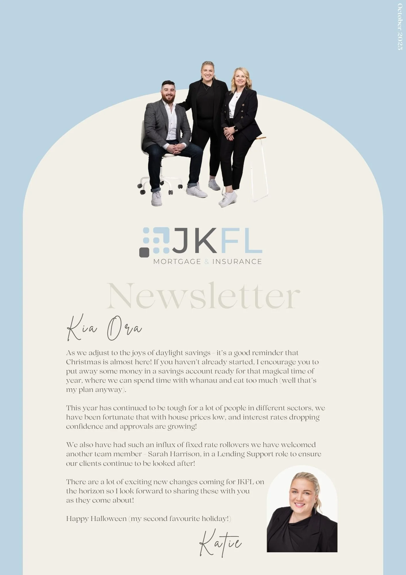 JKFL Newsletter: Oct 2025