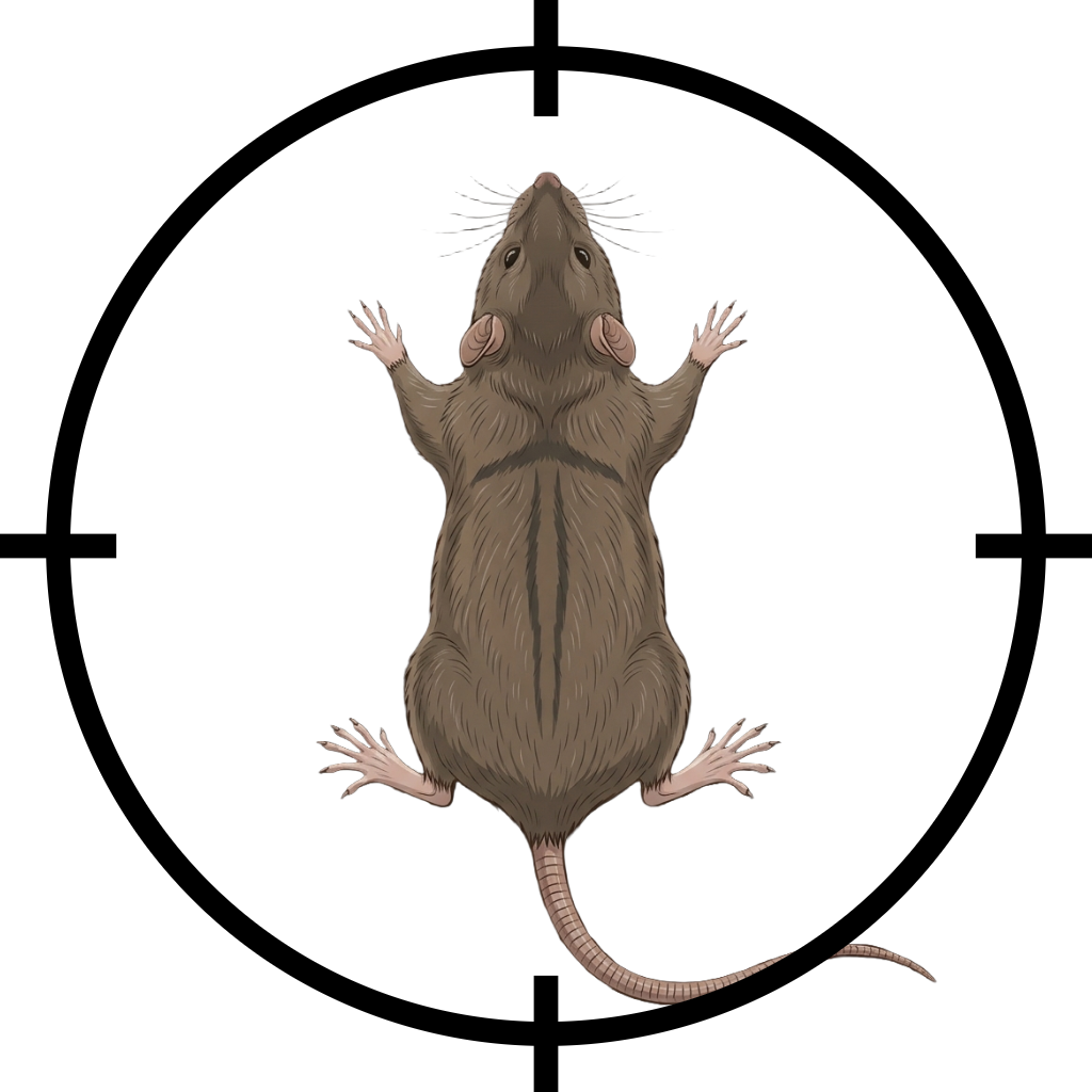 Rat identification for professional rodent control and pest management.