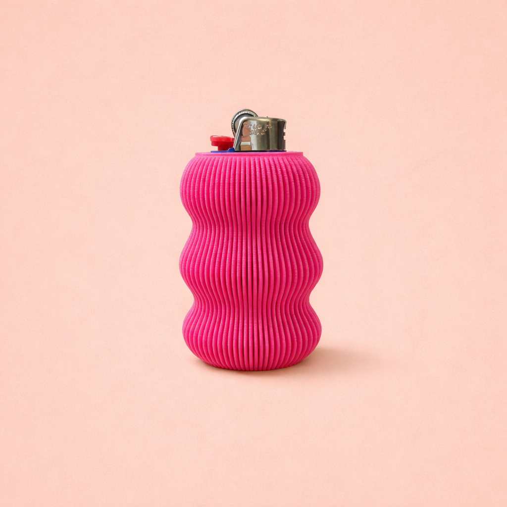 Funky Pink Lighter Case