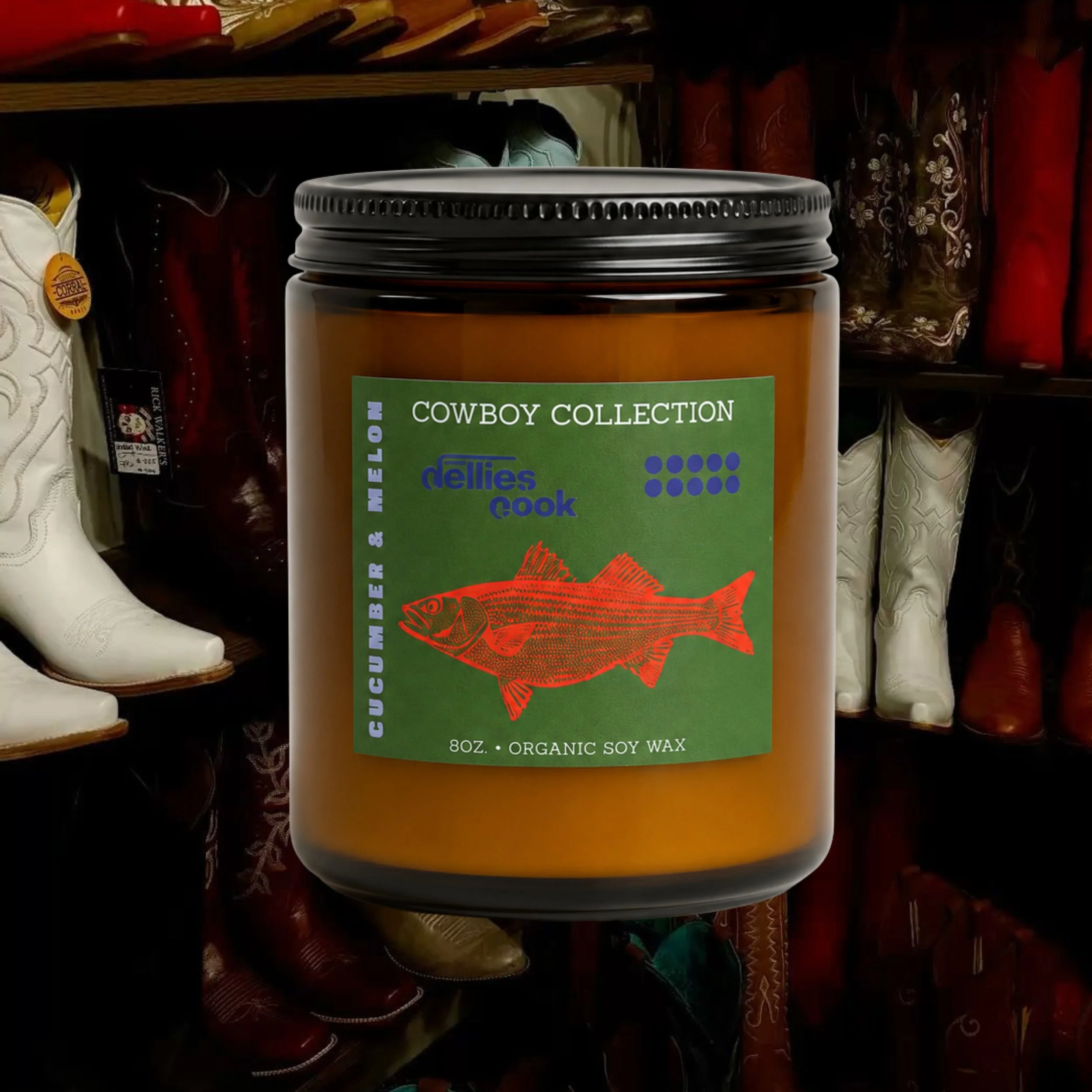 Cowboy Cucumber Melon Candle
