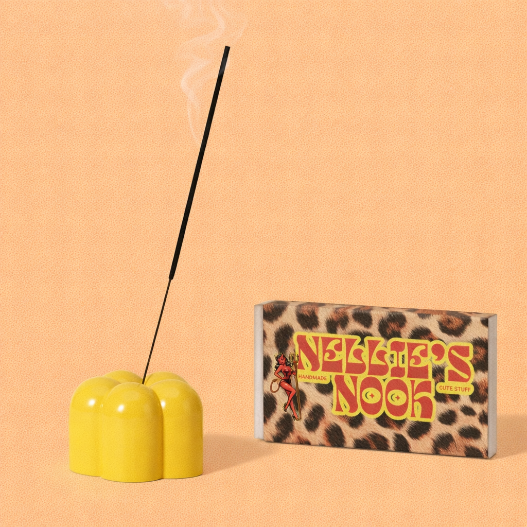 Yellow Poppy - Incense/Candle Holder