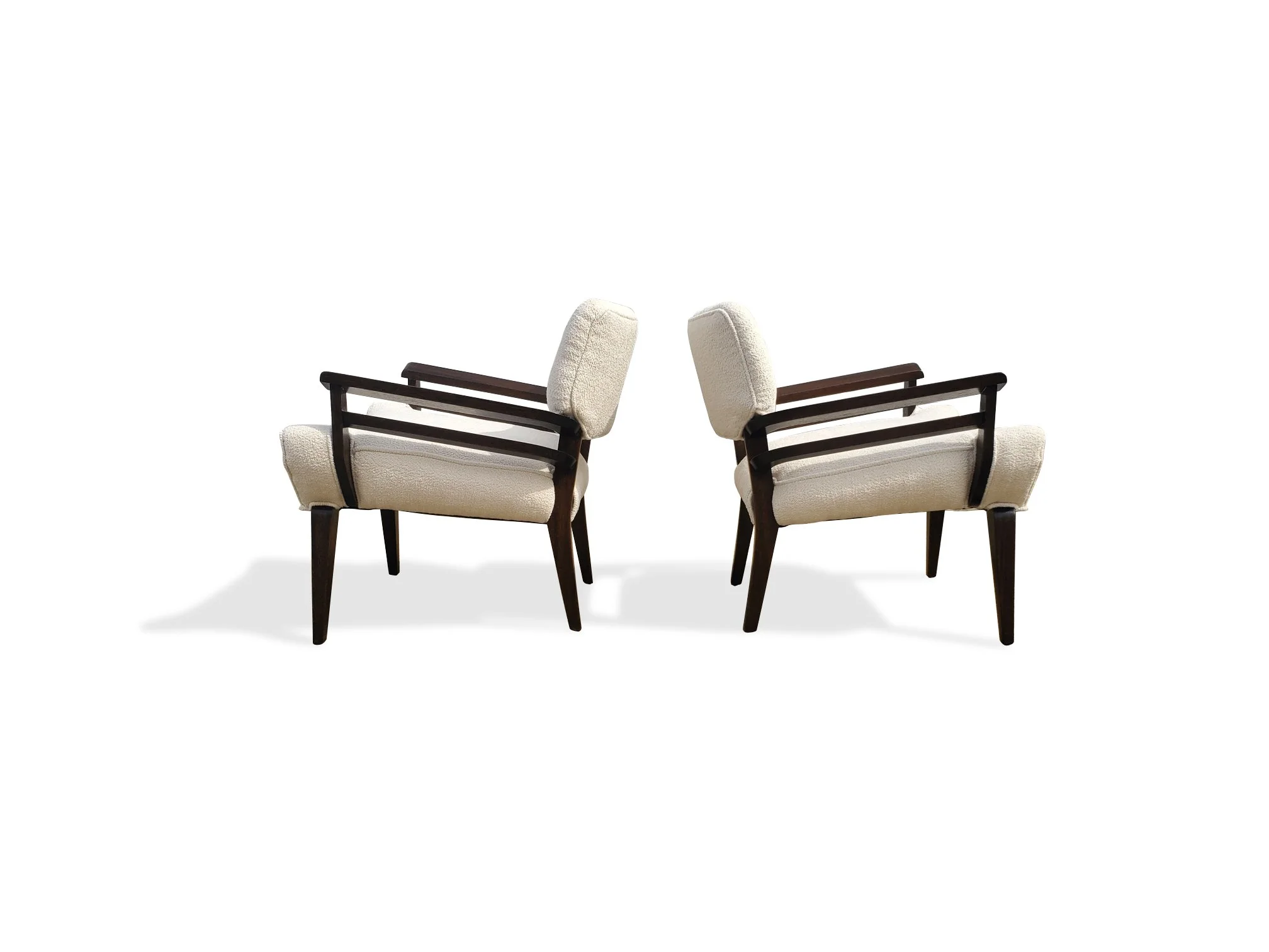 Pair of Johnn Keal for Brown Saltman Lounge Chairs