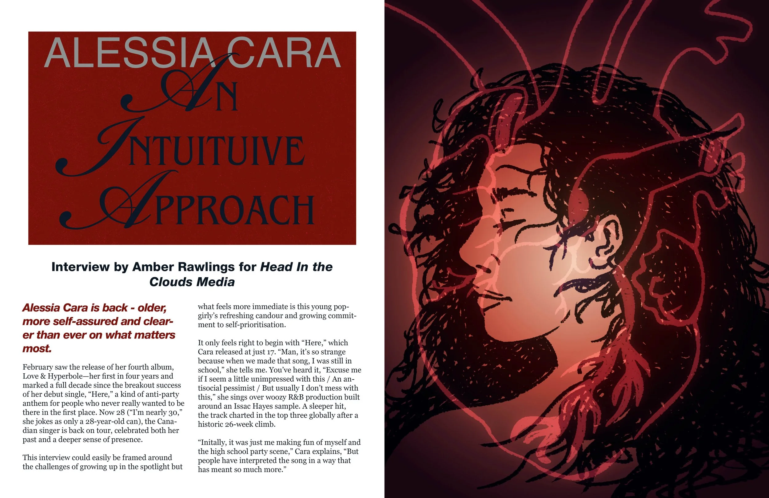 AN INTUITIVE APPROACH: Alessia Cara