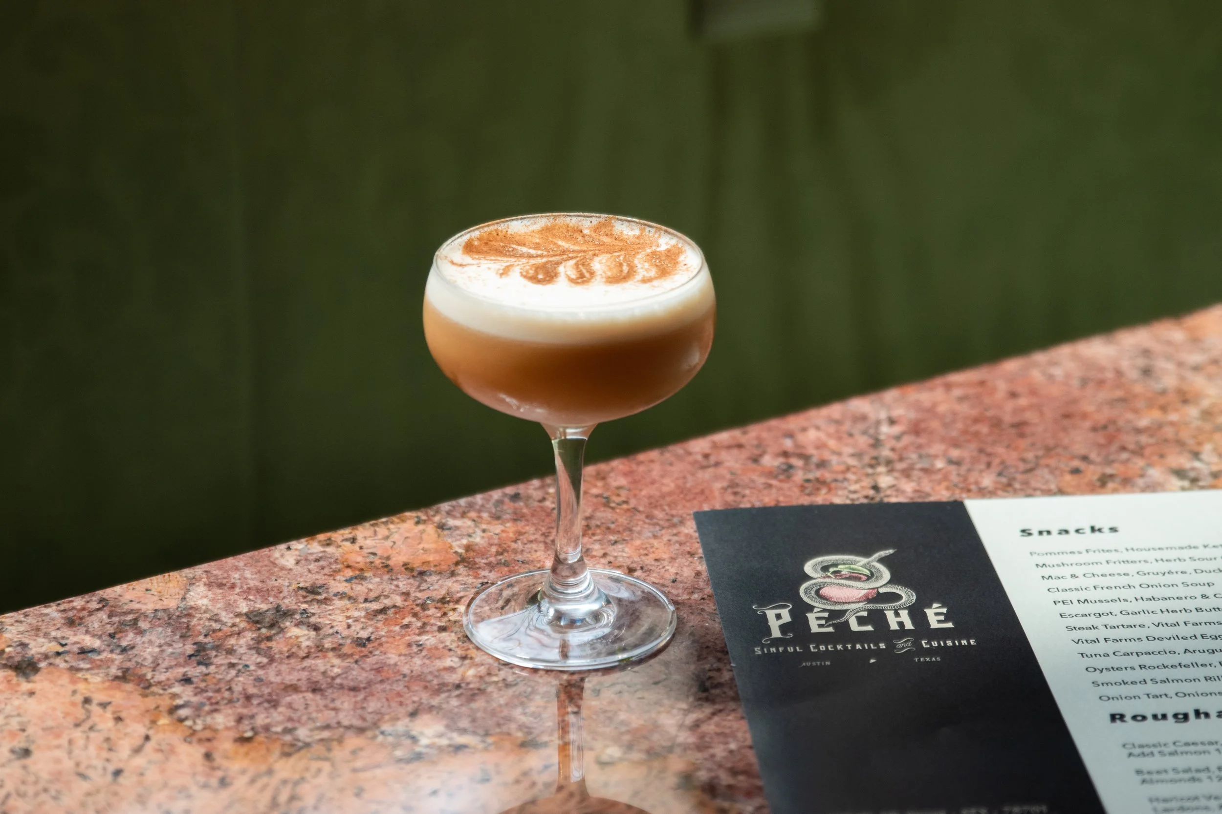 Péché Sinful Cocktails and Cuisine