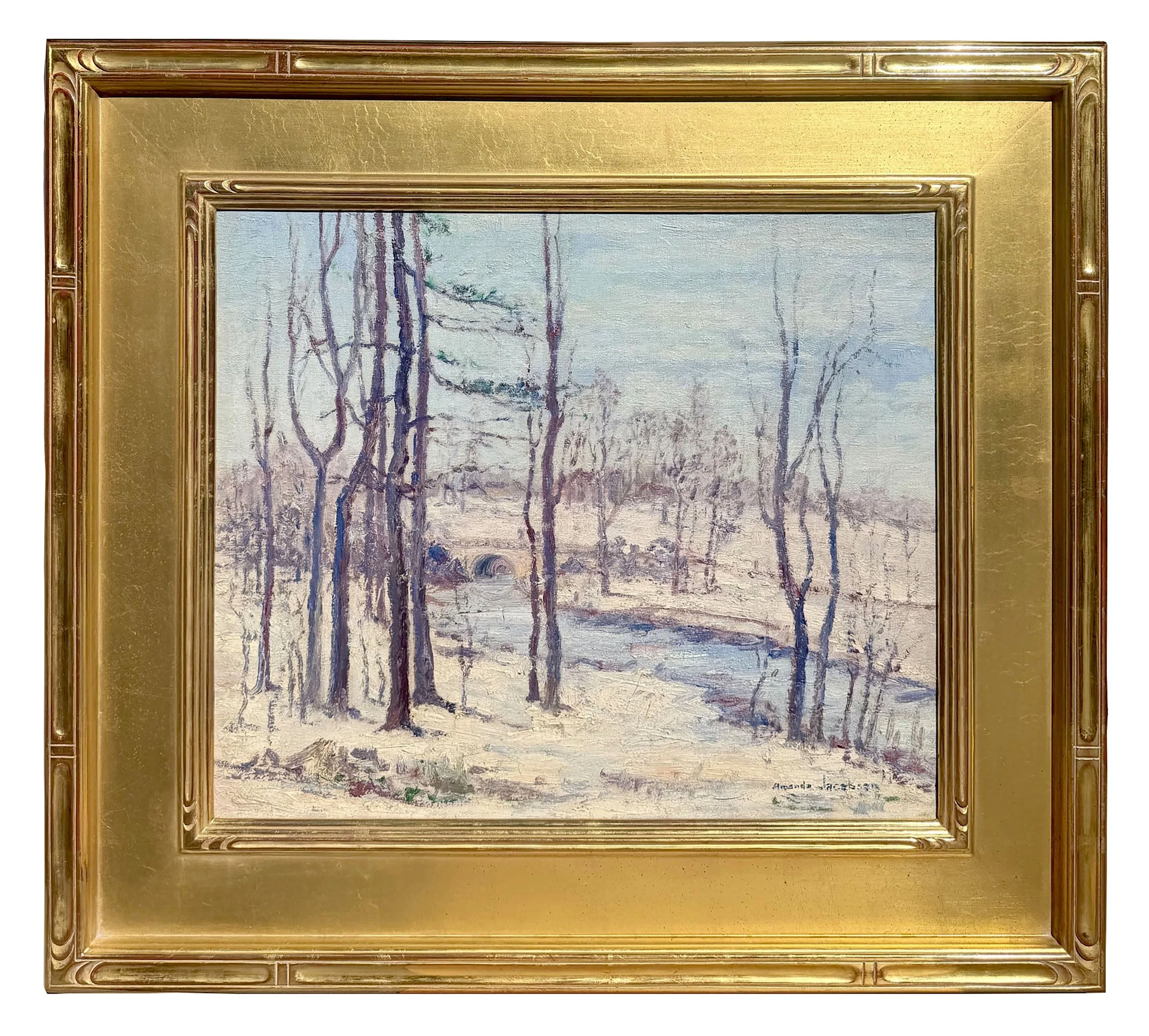 Jacobsen-Amanda-Winter-Scene-with-Covered-Bridge-Framed-final.jpg