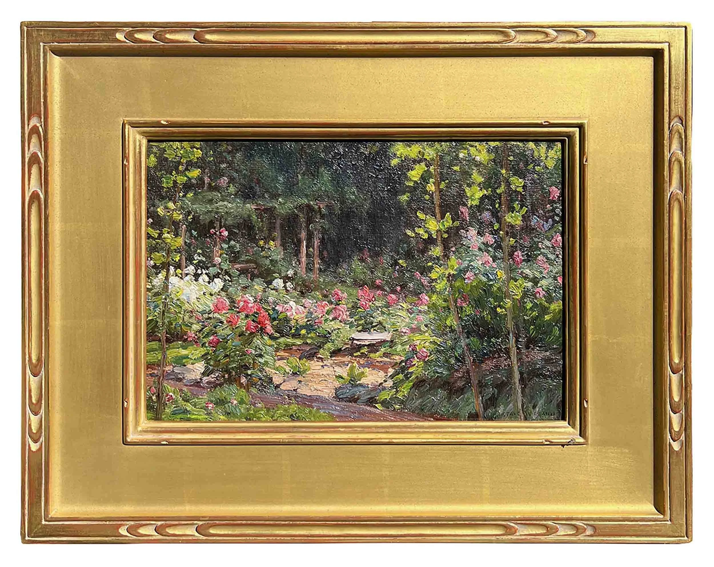 Weigand-Gustave-Garden-Scene-Framed.jpg