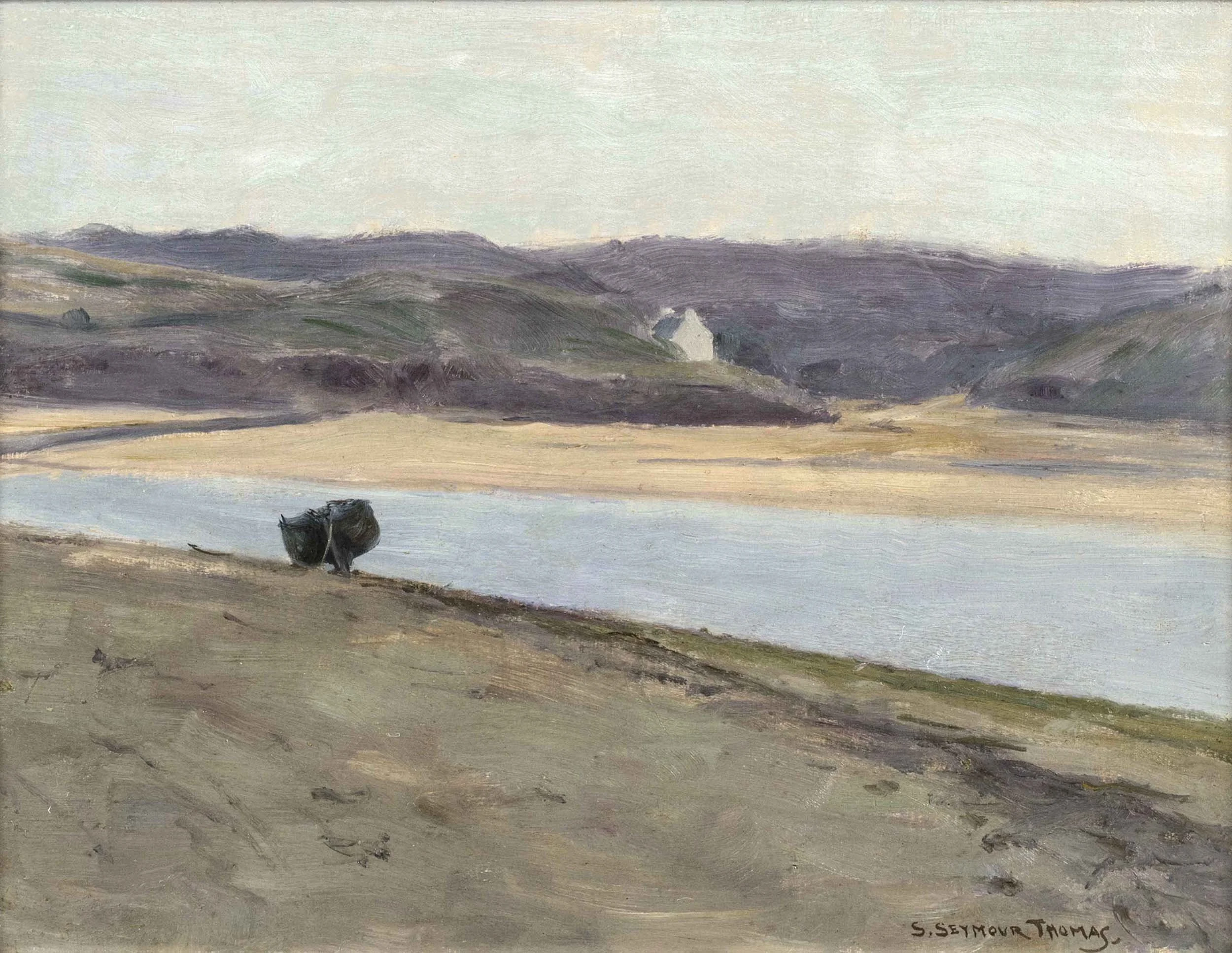 Thomas-Stephen-Seymour-Along-the-River-Bank-Unframed.jpg