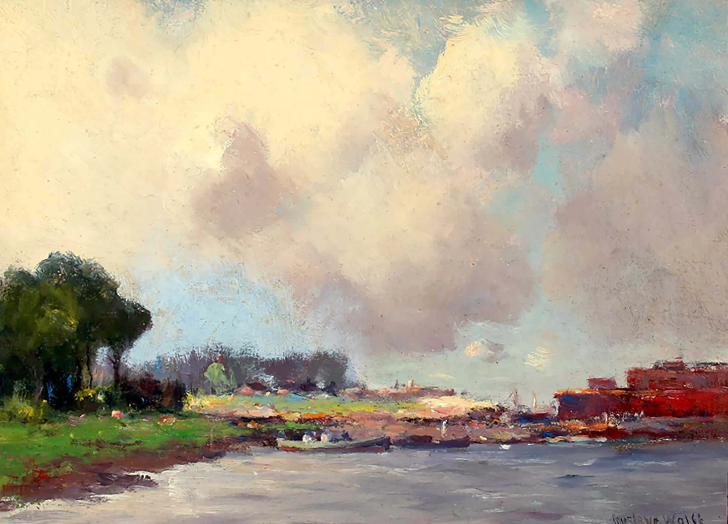 Wolff-Gustave-Boating-Party-Northern-Manhattan-Unframed.jpg