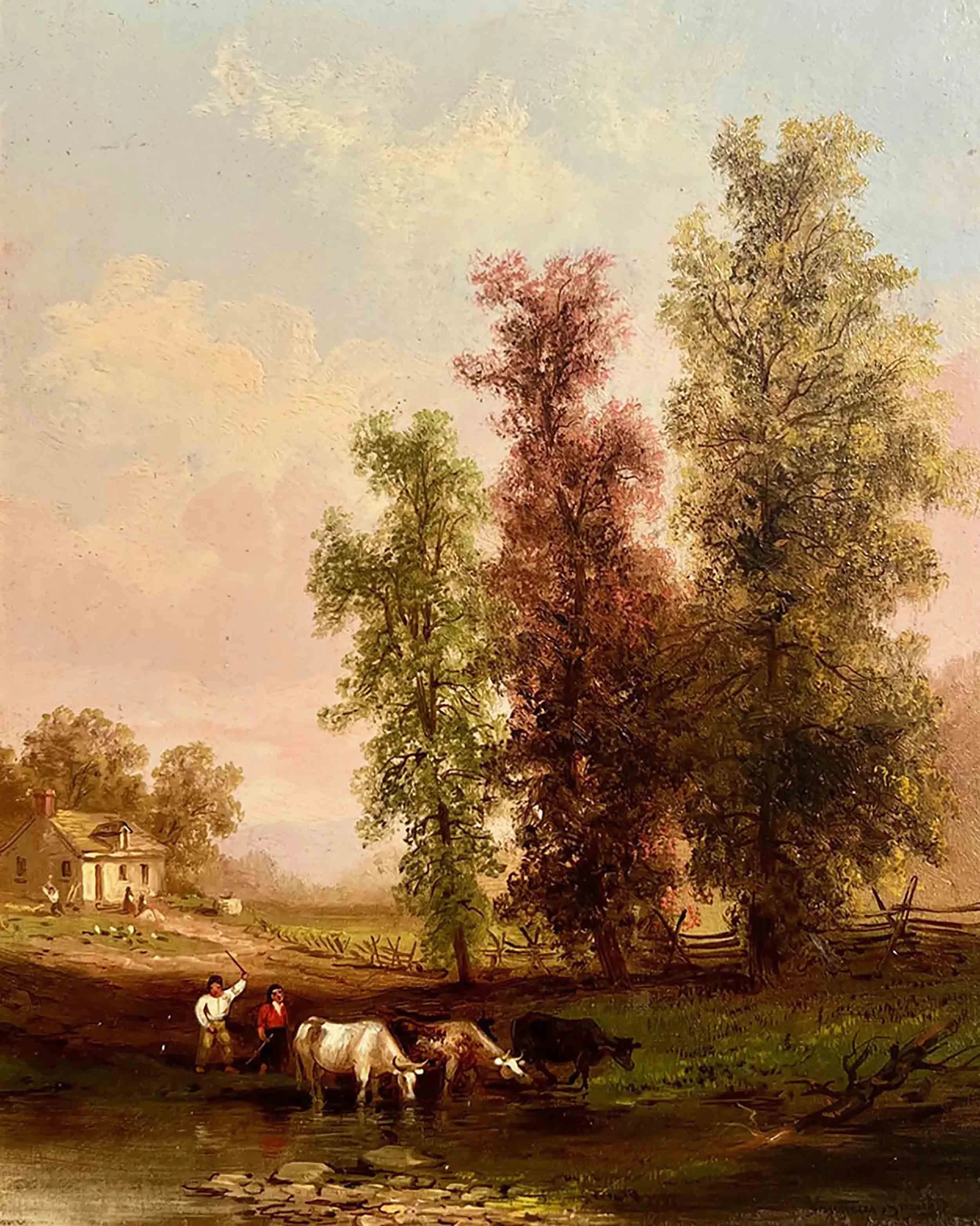 Smith-Xanthus-Russell-Watering-the-Cows-Unframed.jpg