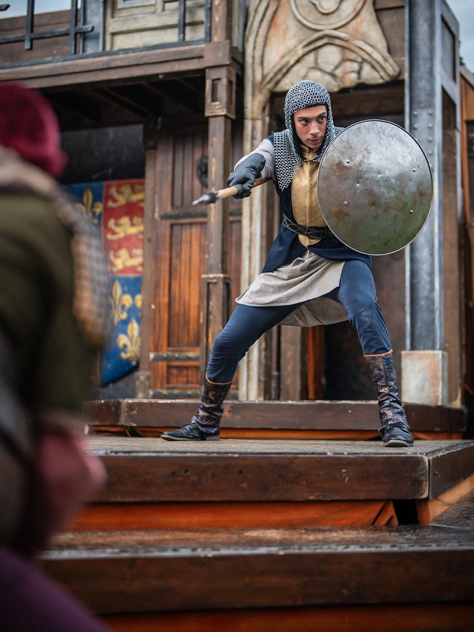 French Soldier, Henry V - Montana Shakespeare in the Parks | Photo Credits, R. Max Hill