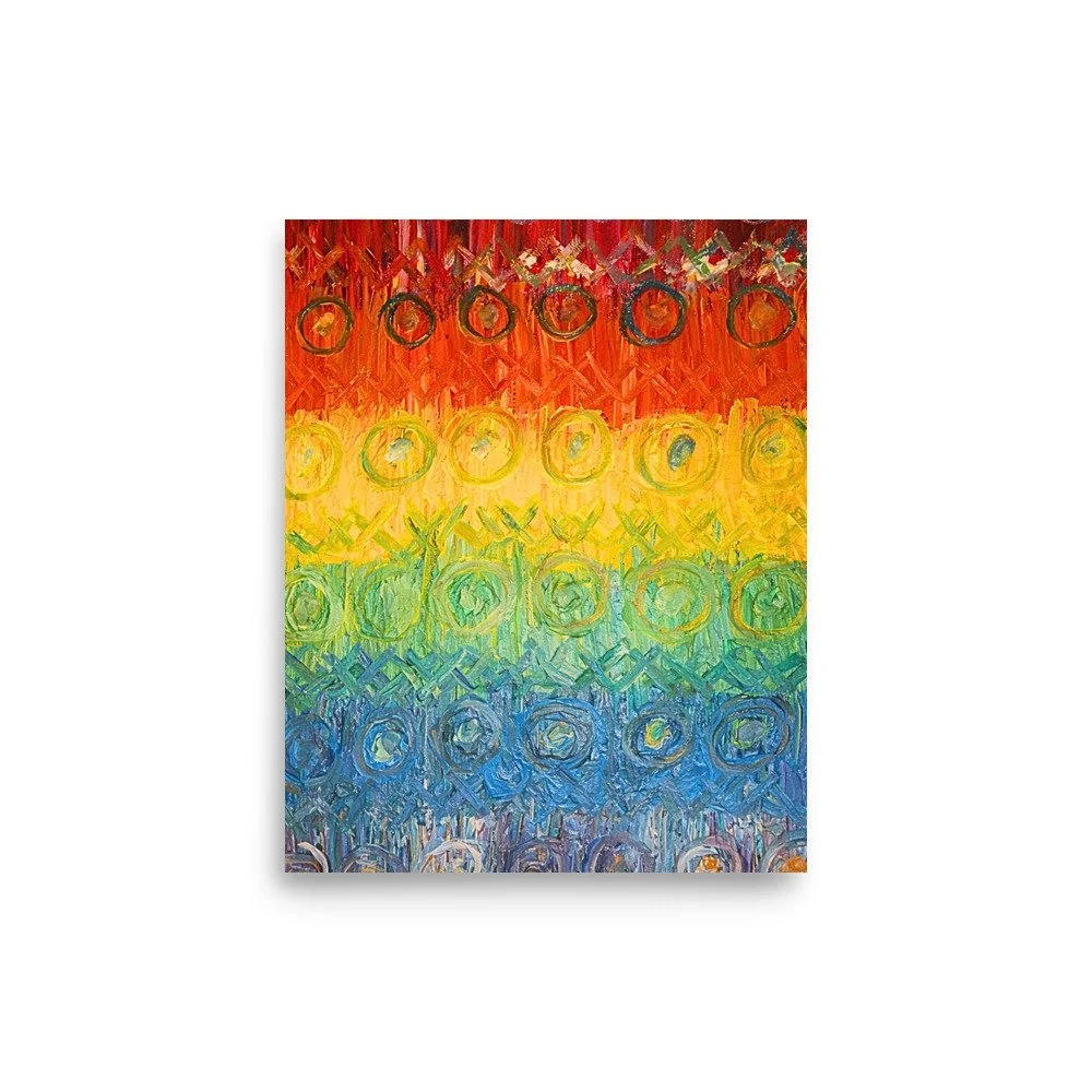 "Underground Rainbow" (unframed print)