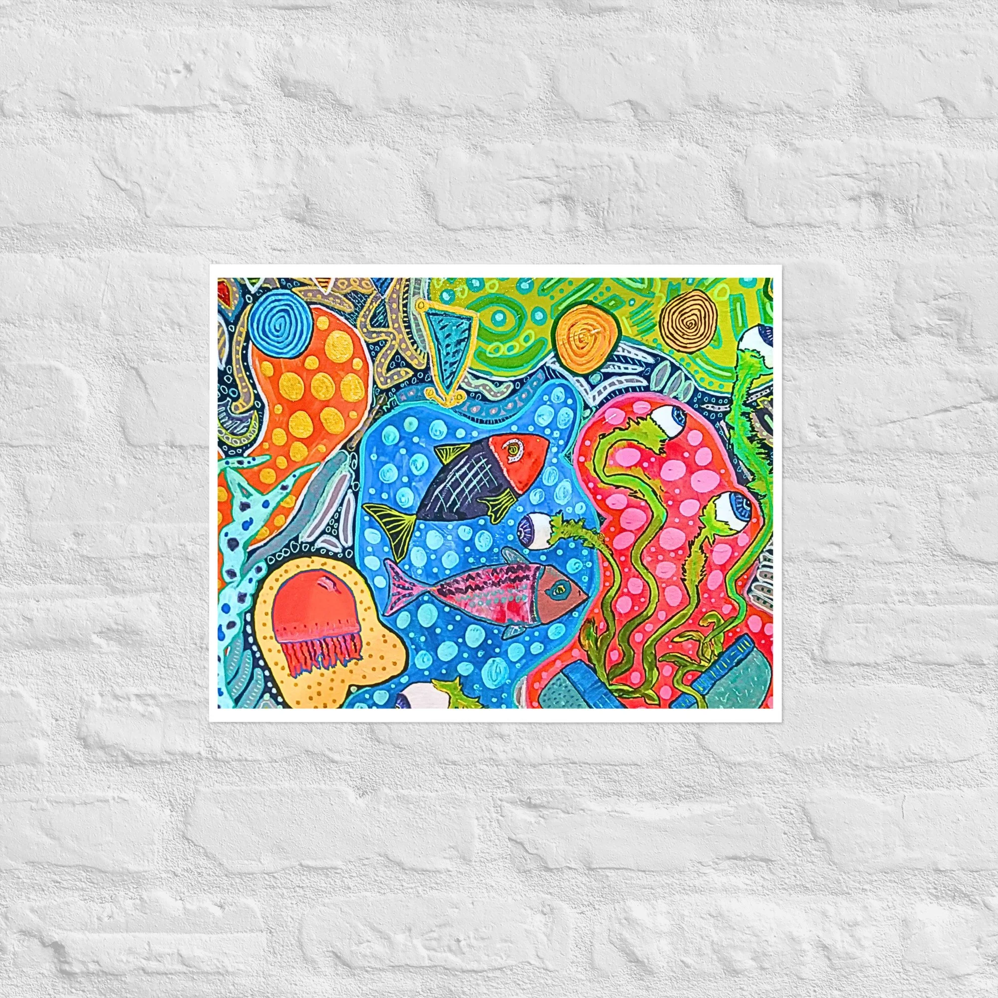 "Glub" (unframed print)