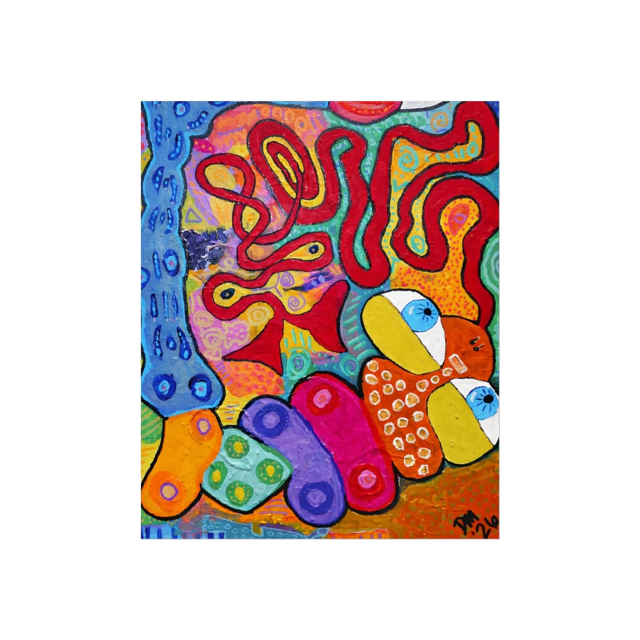 "Long Guy" Print On Fine Art Paper