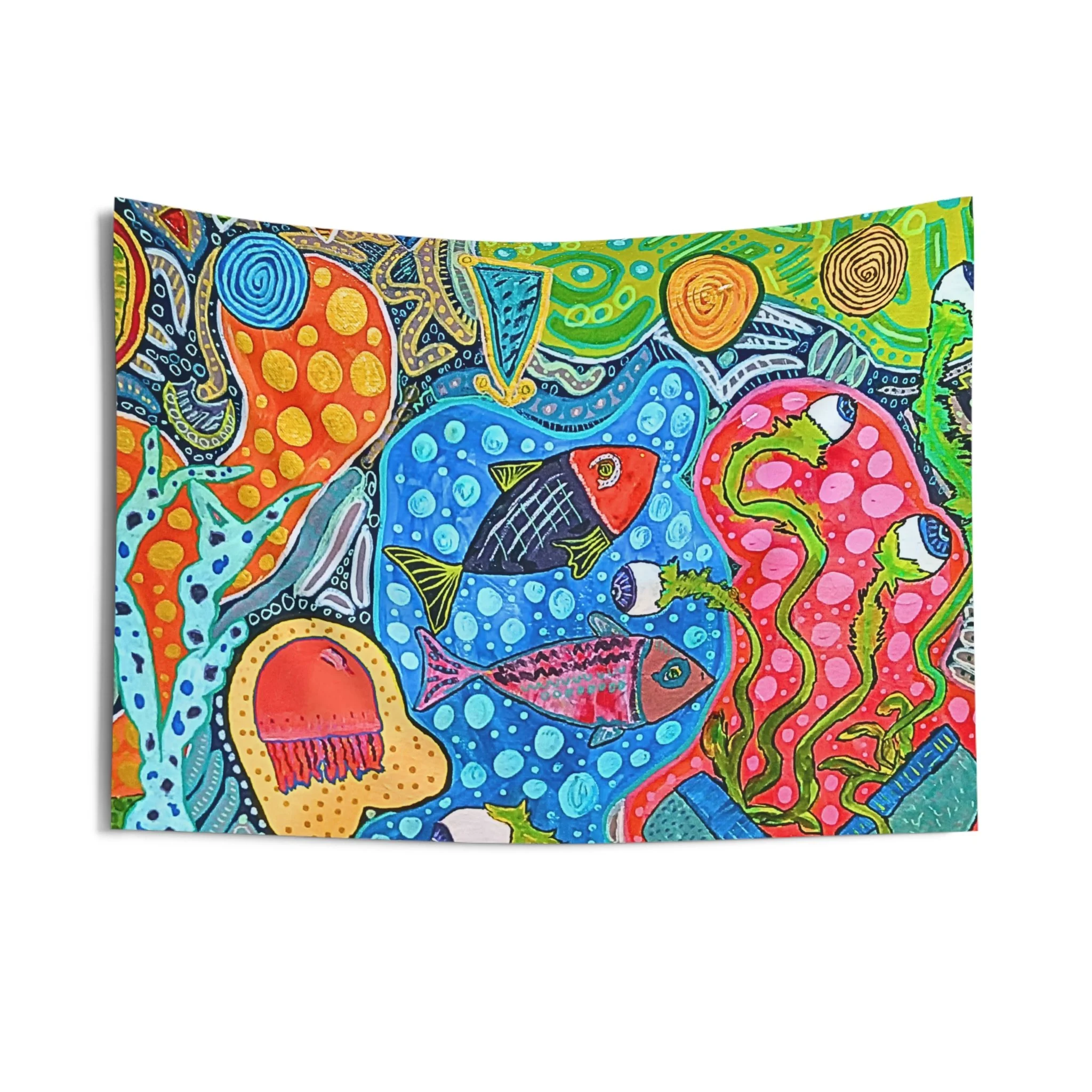 "Glub" On A Tapestry