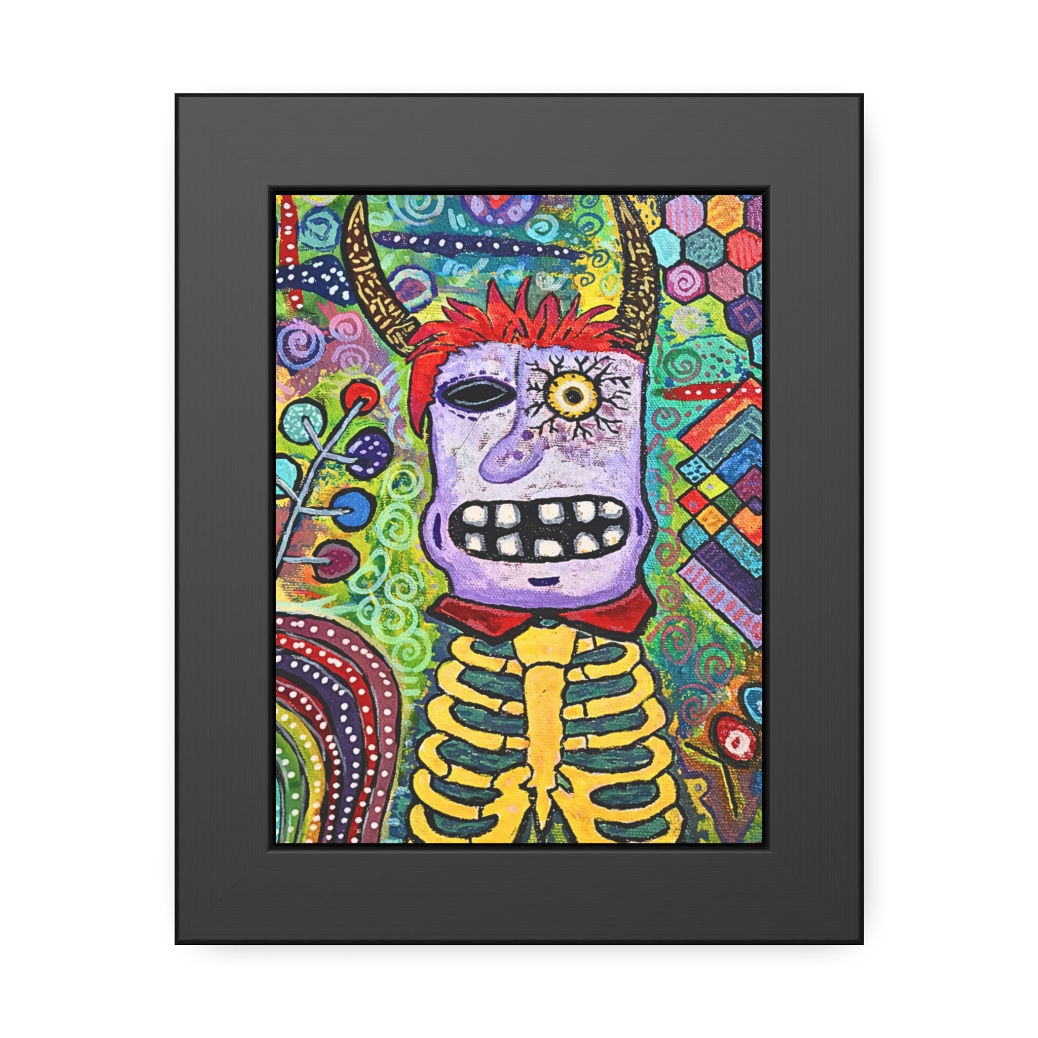 "Communicating In The Morning" Framed Print