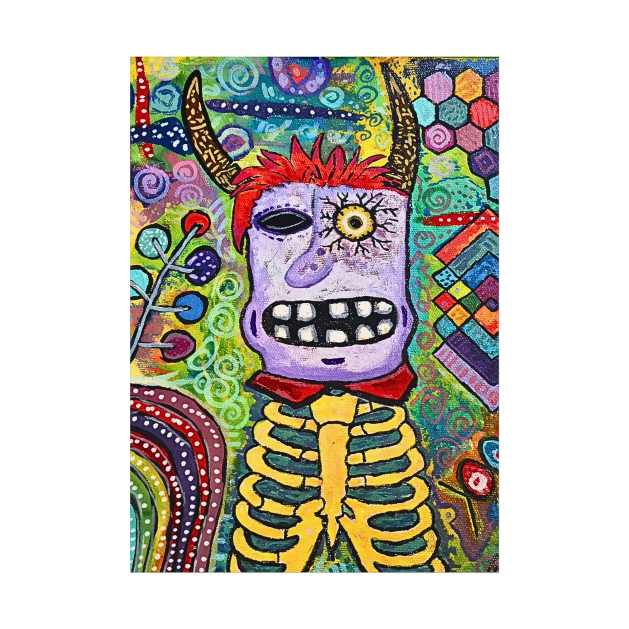 "Communicating In The Morning" Print On Fine Art Paper