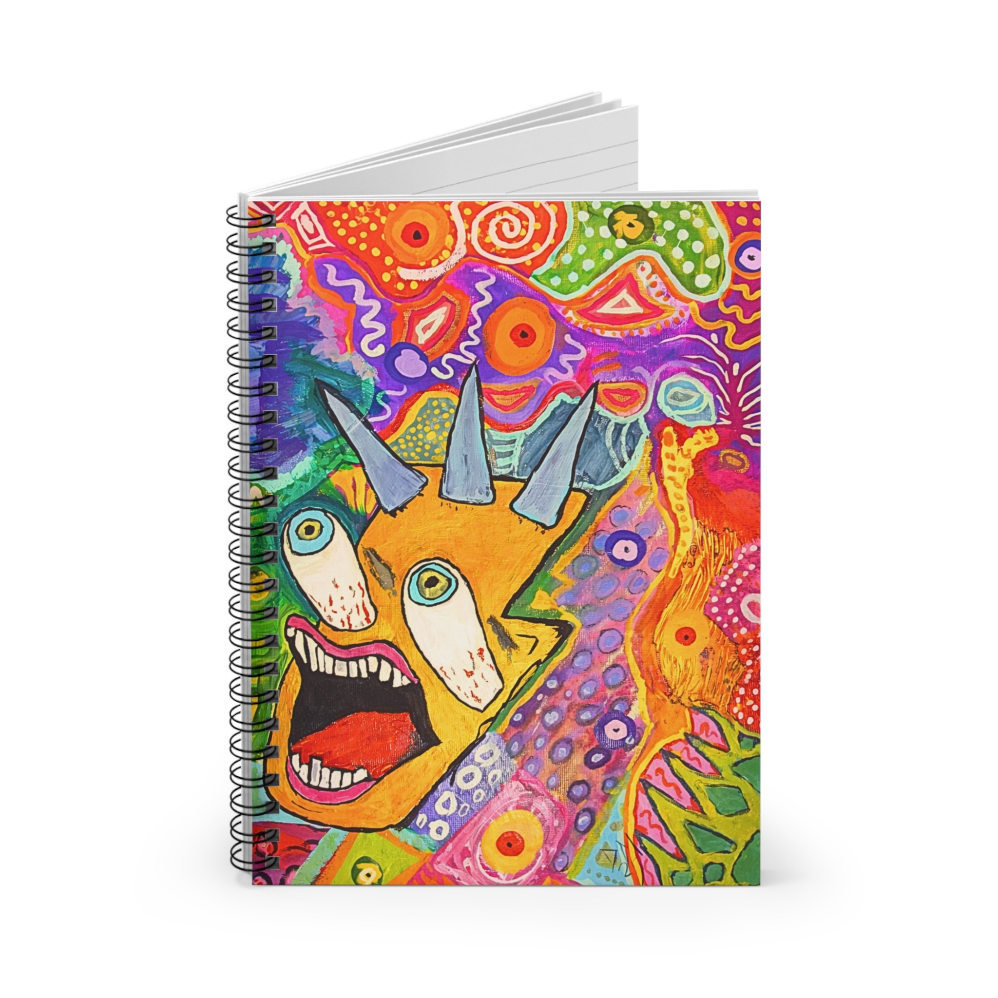 "Zoinks" Print On A Notebook