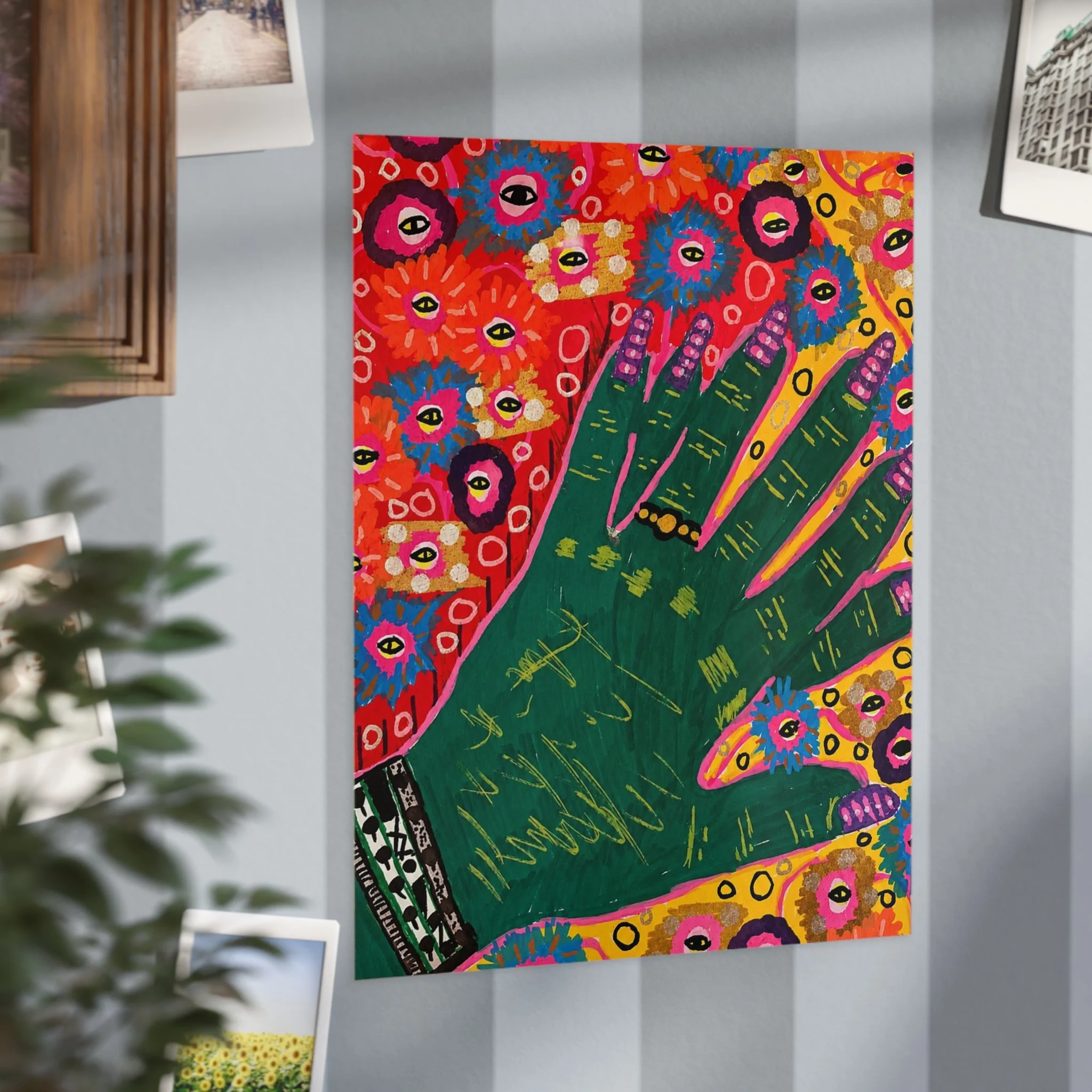 "Don't Touch Me" Unframed Print