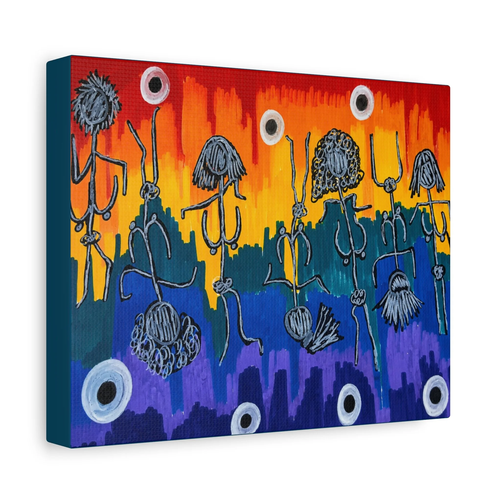 "Untitled Four" Print On Stretched Canvas