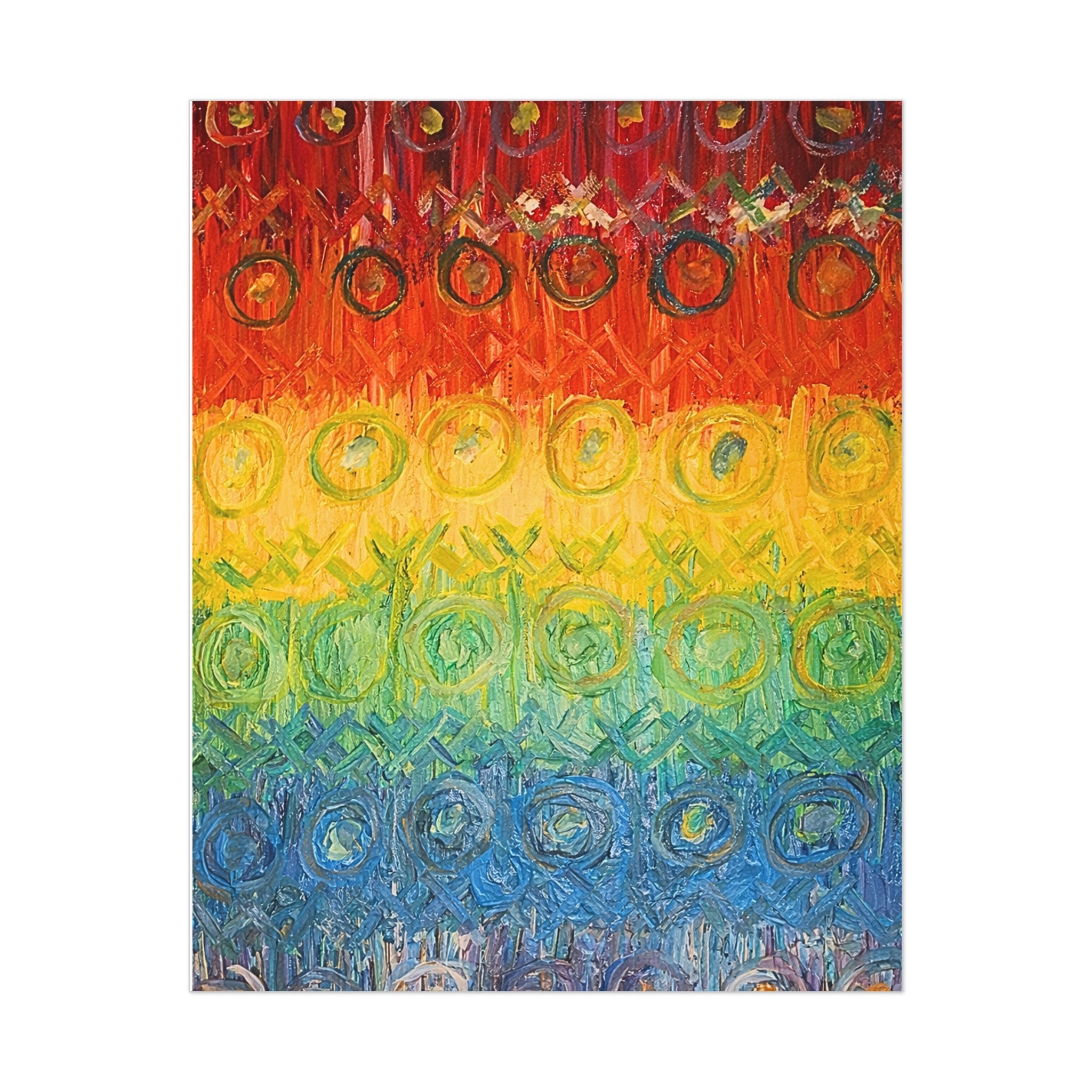 "Underground Rainbow" Uncoated Print