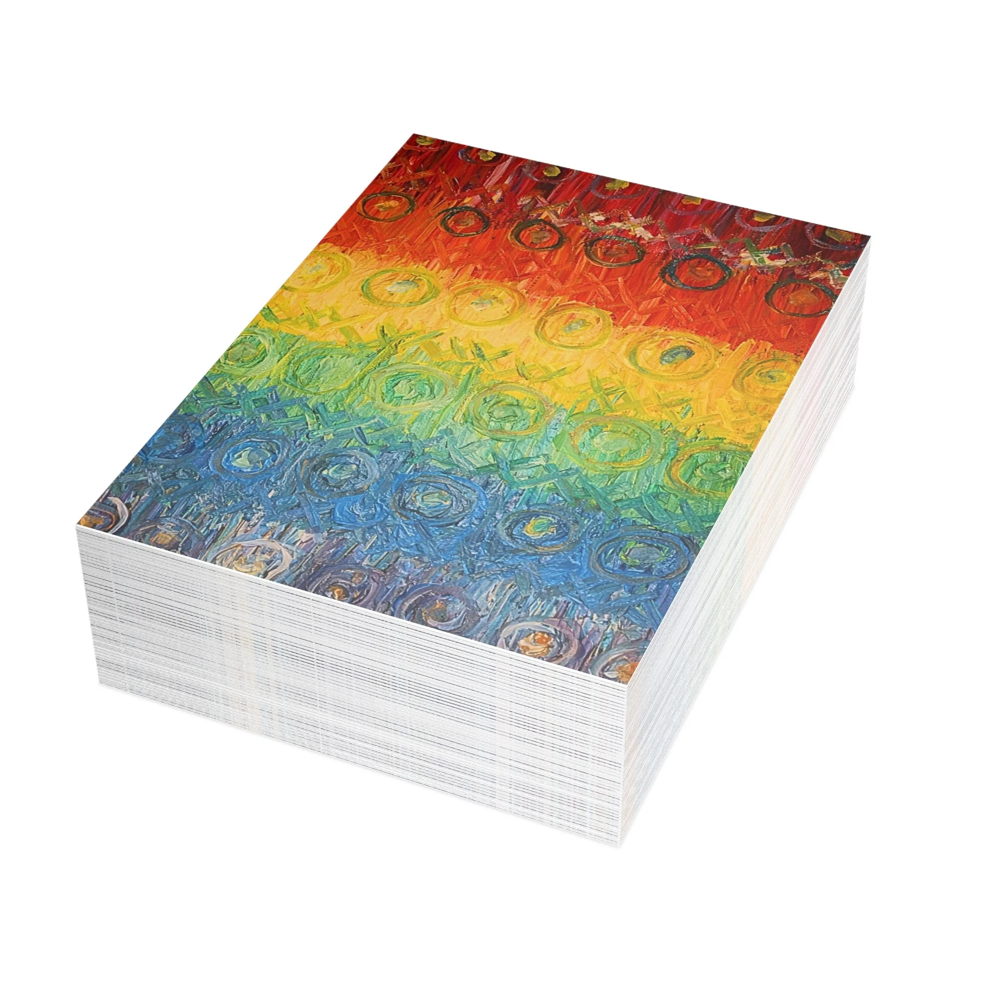 "Underground Rainbow" On Postcards