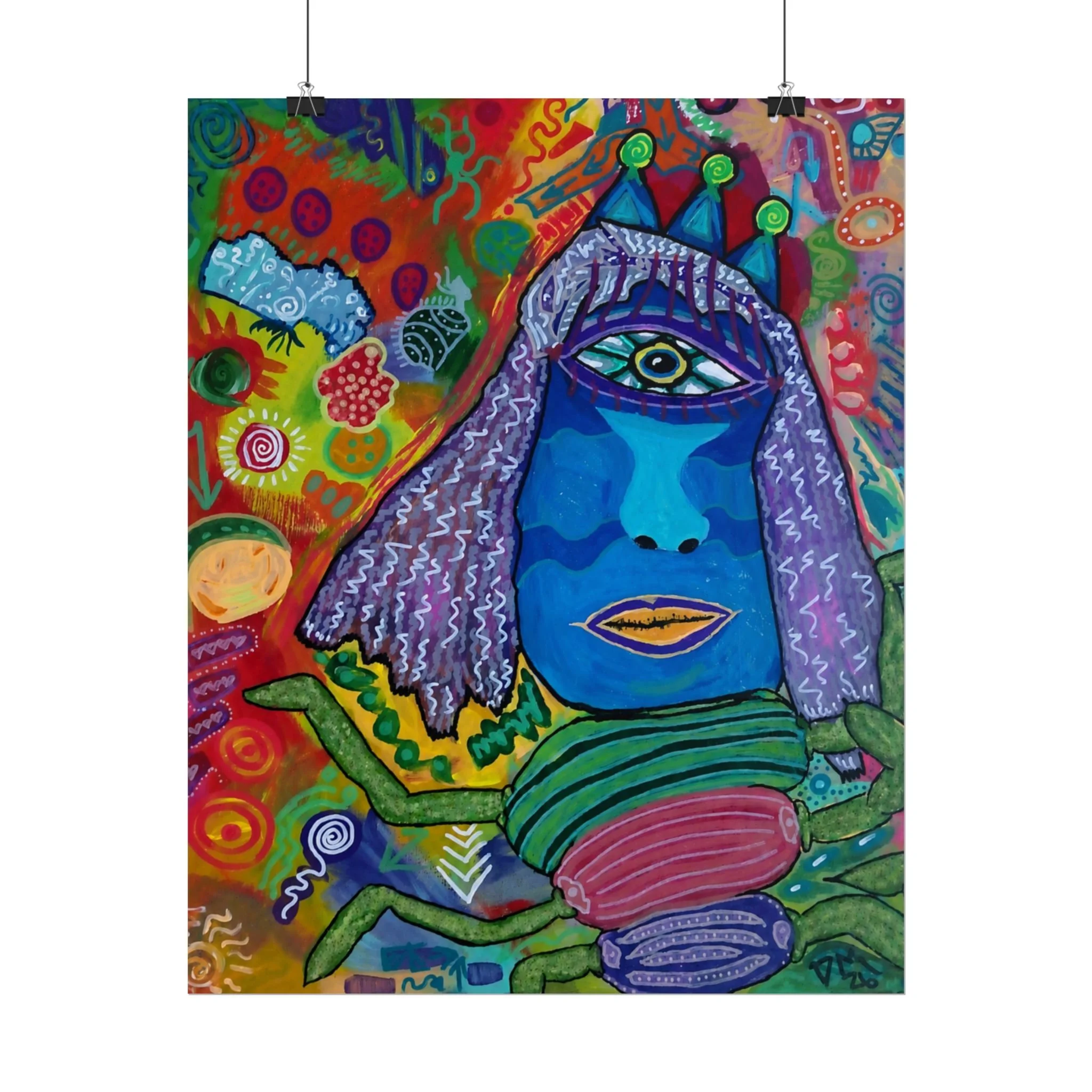 "It's My Party" Rolled Print