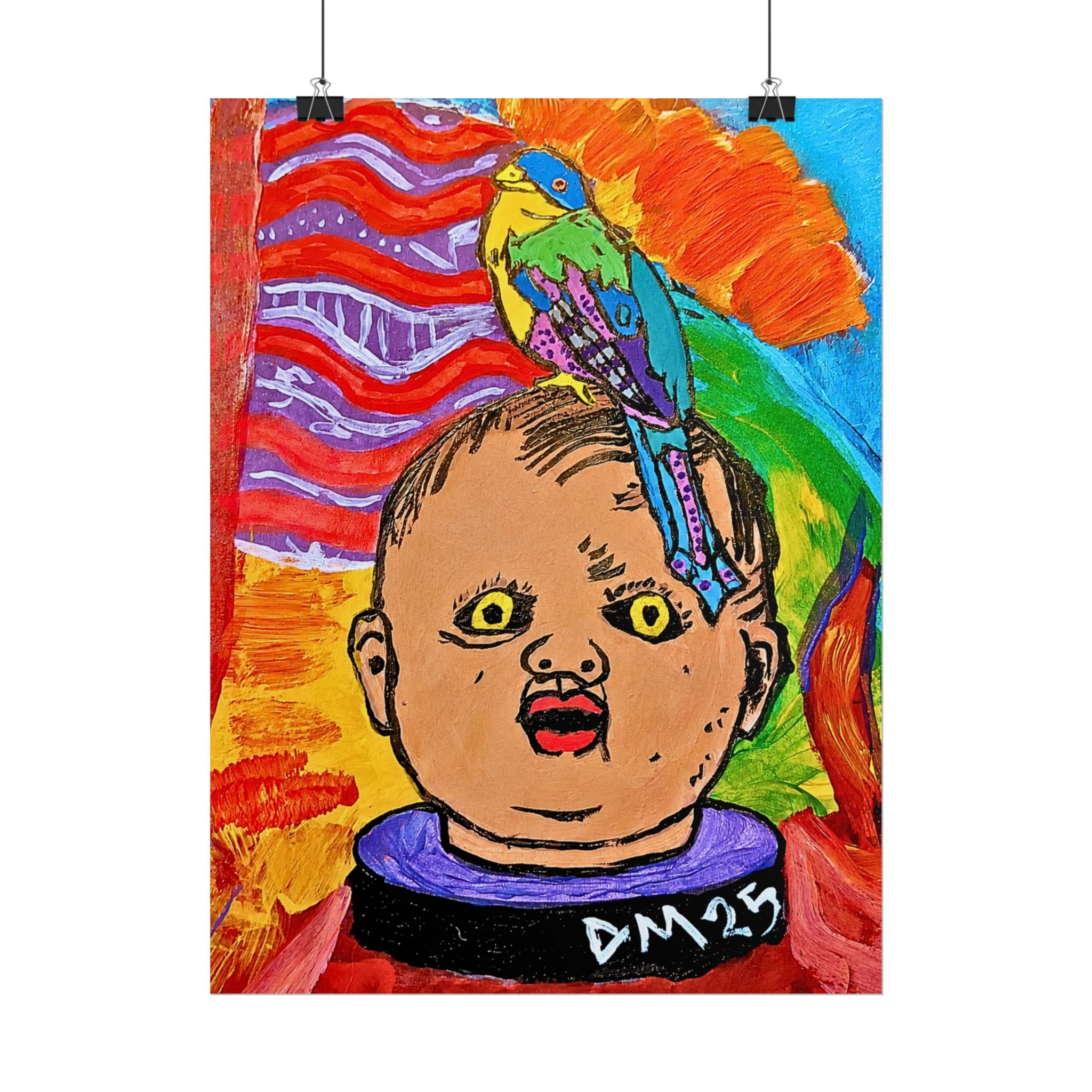 "I Am Doll Parts" Rolled Print