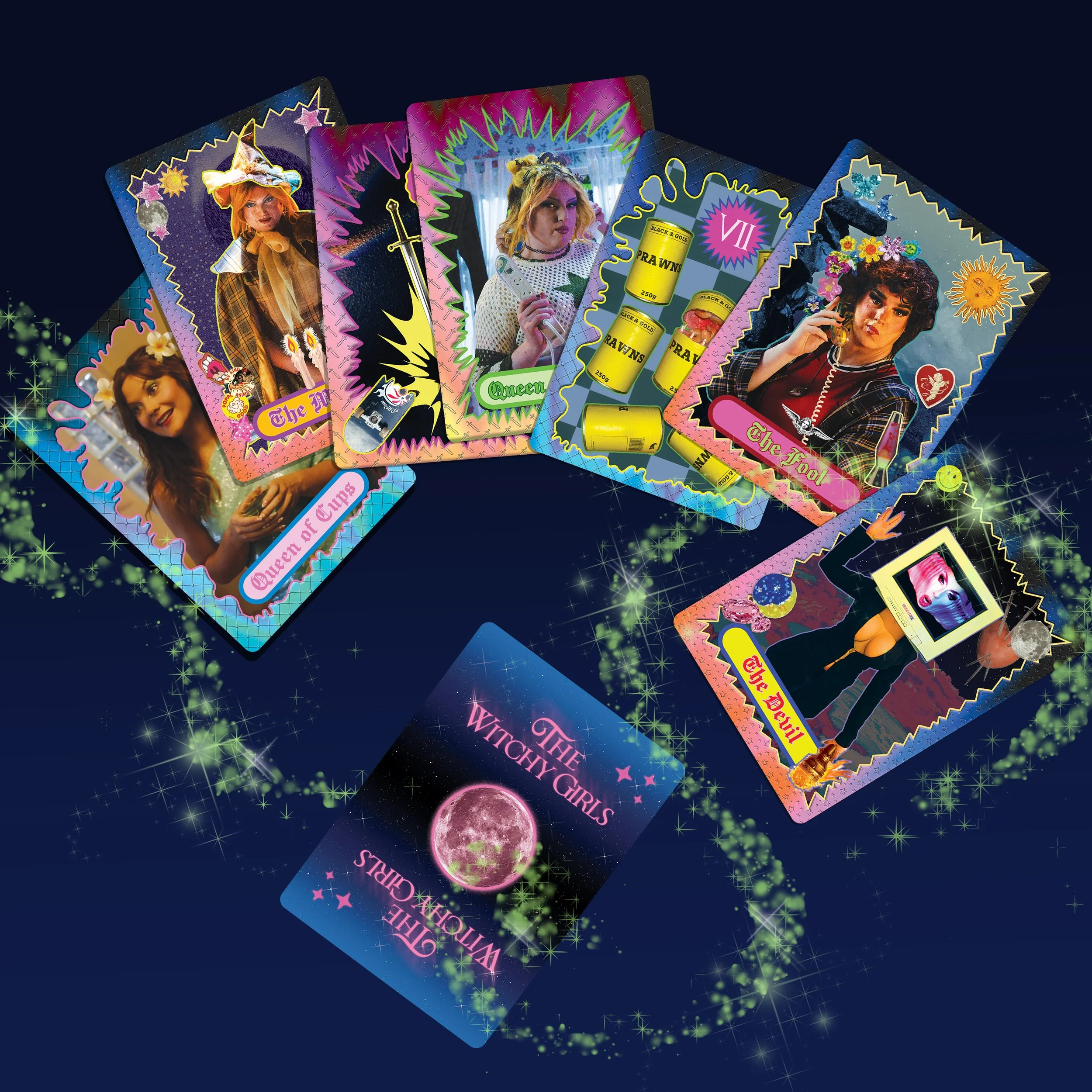 The Witchy Girls Tarot Cards - Full Deck