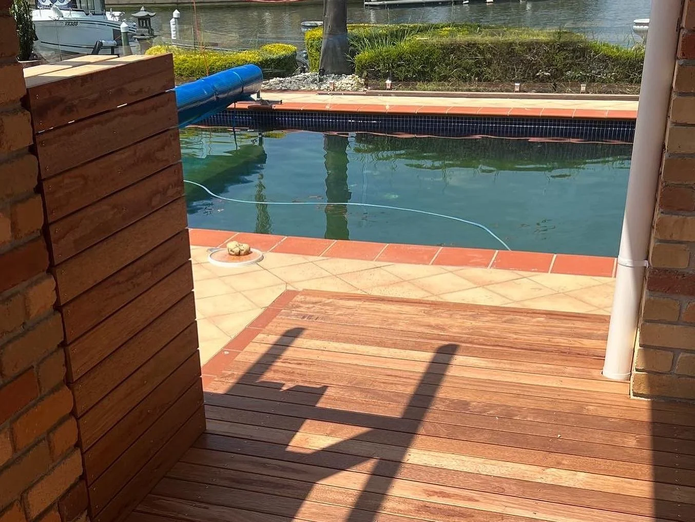 Classy wooden spa #wood #carpentry #spa #apchservices