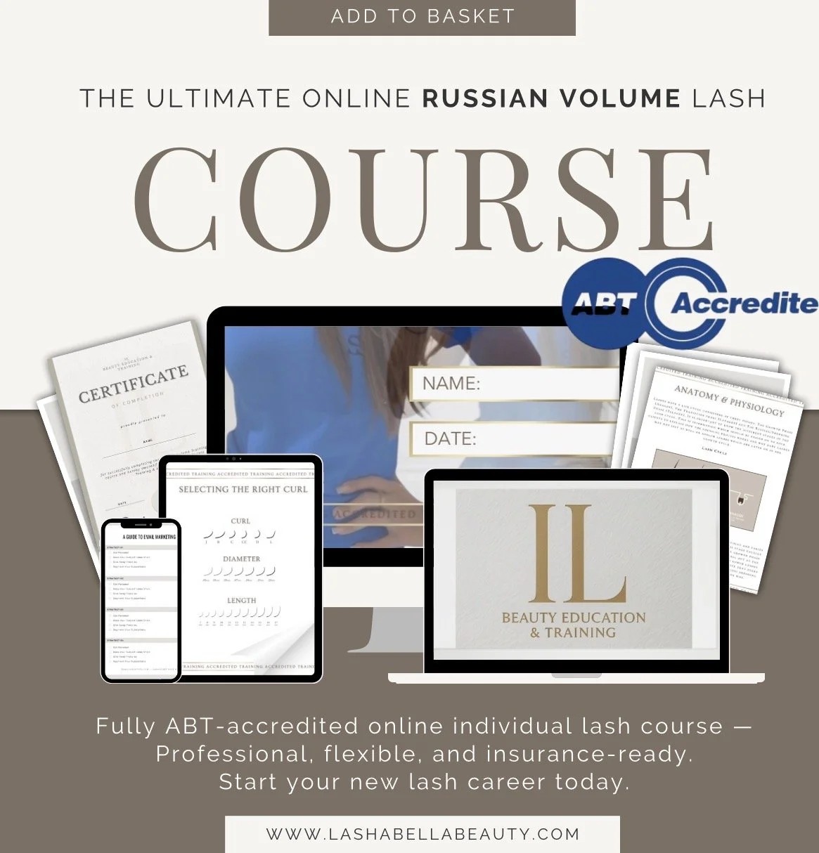 Online Russian Volume Lash Course