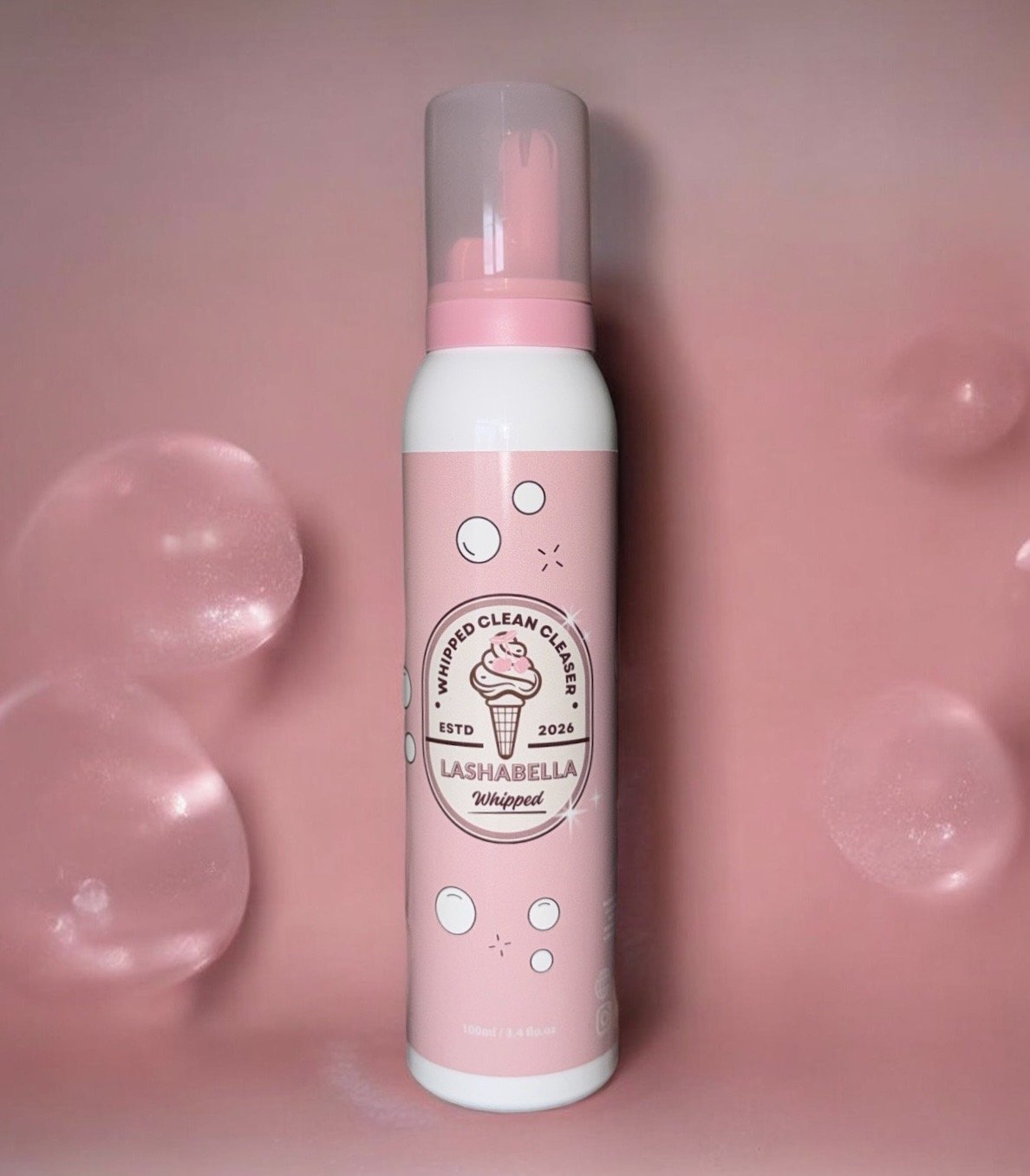 Whipped Clean Foam Lash Cleanser