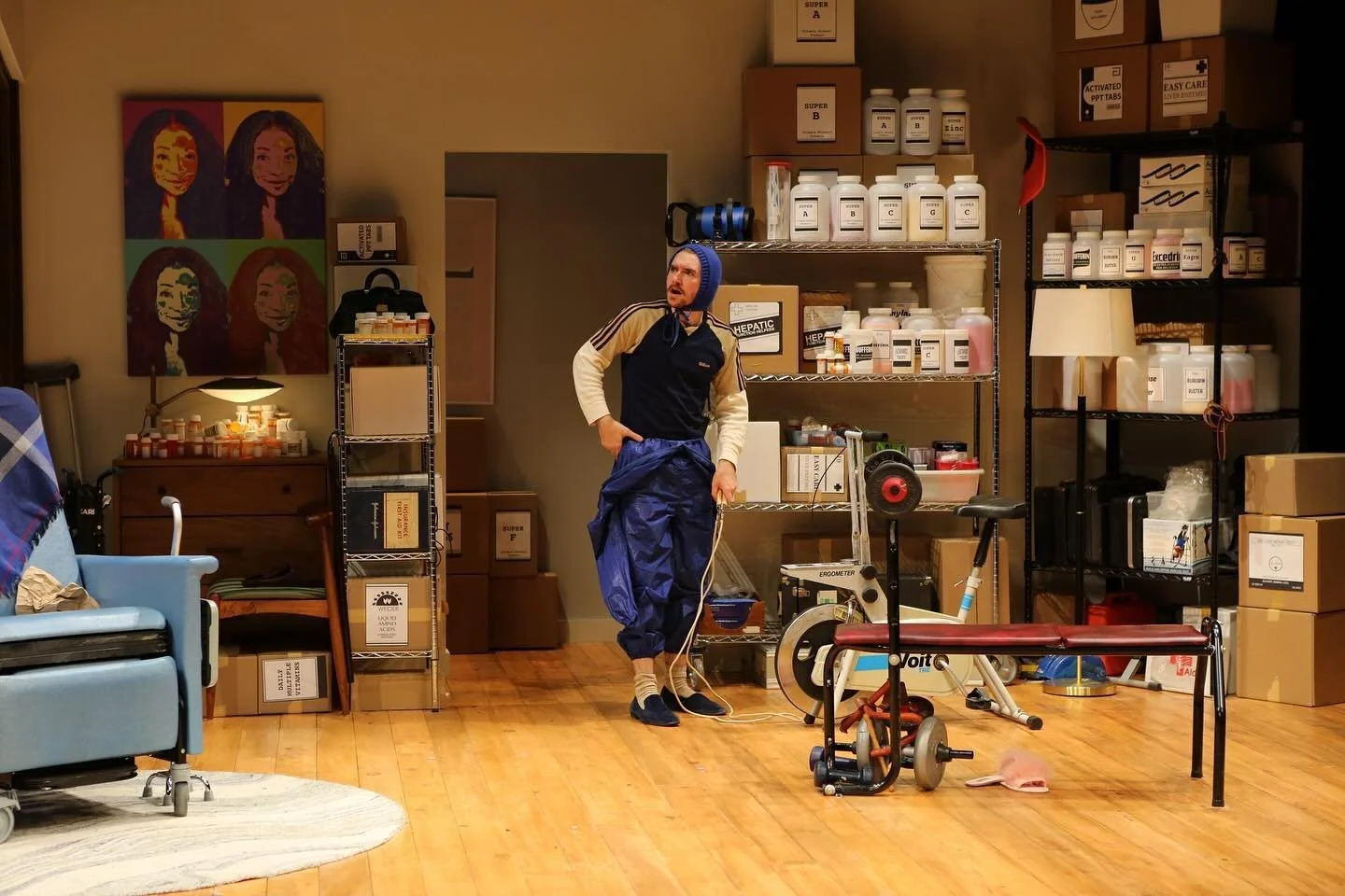 I already miss THE HYPOCHONDRIAC
Directed by: Mark Brokaw
Adapted by: David Grimm
Scenic Design: Charlotte Shi
Costume Design: Jasmine Lewis
Lighting Design: Shane Hennessy
Sound Design: Ryan Marsh
Music Composition: Alexander Ronneburg
Photos by: El