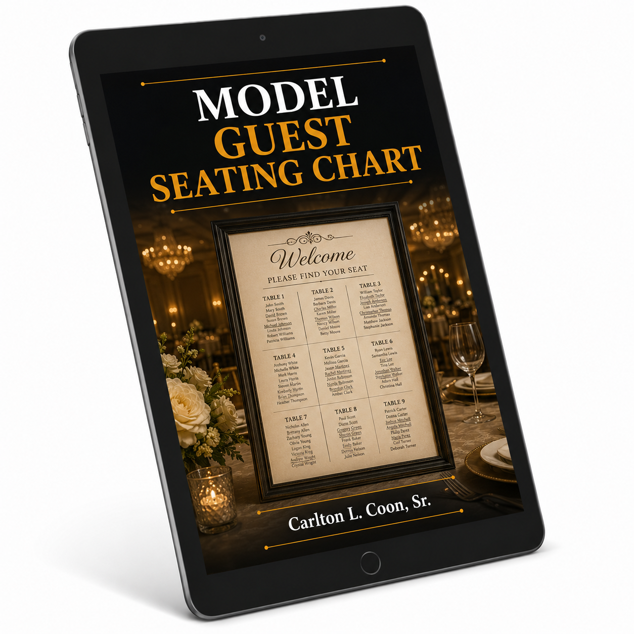 Model Guest Seating Chart