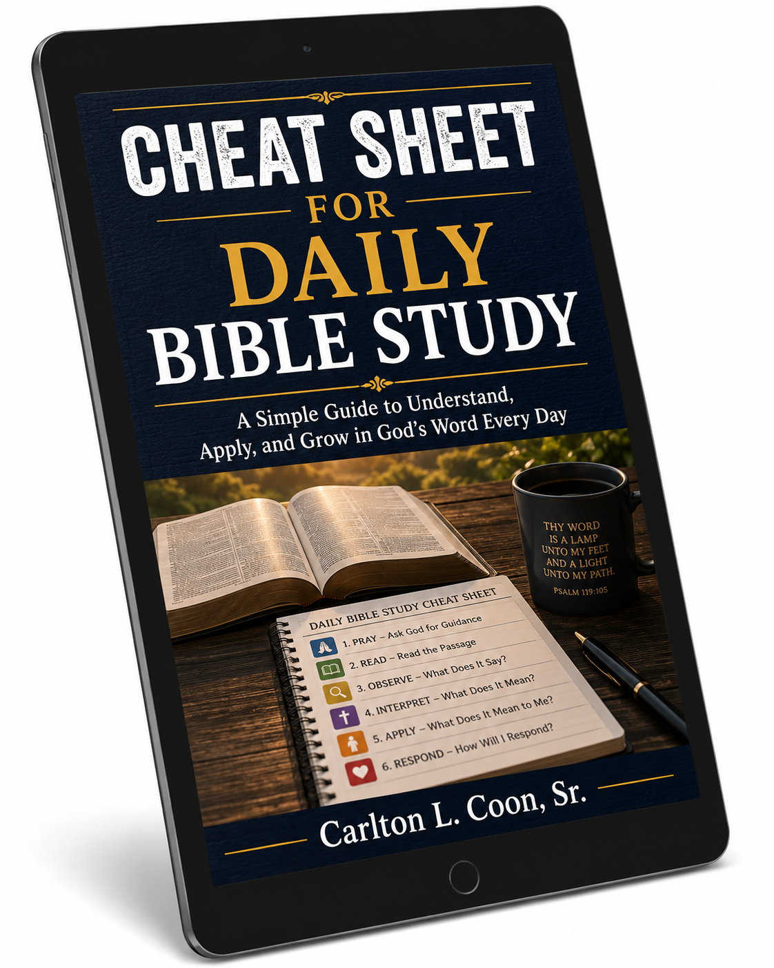Cheat Sheet for Daily Bible Study
